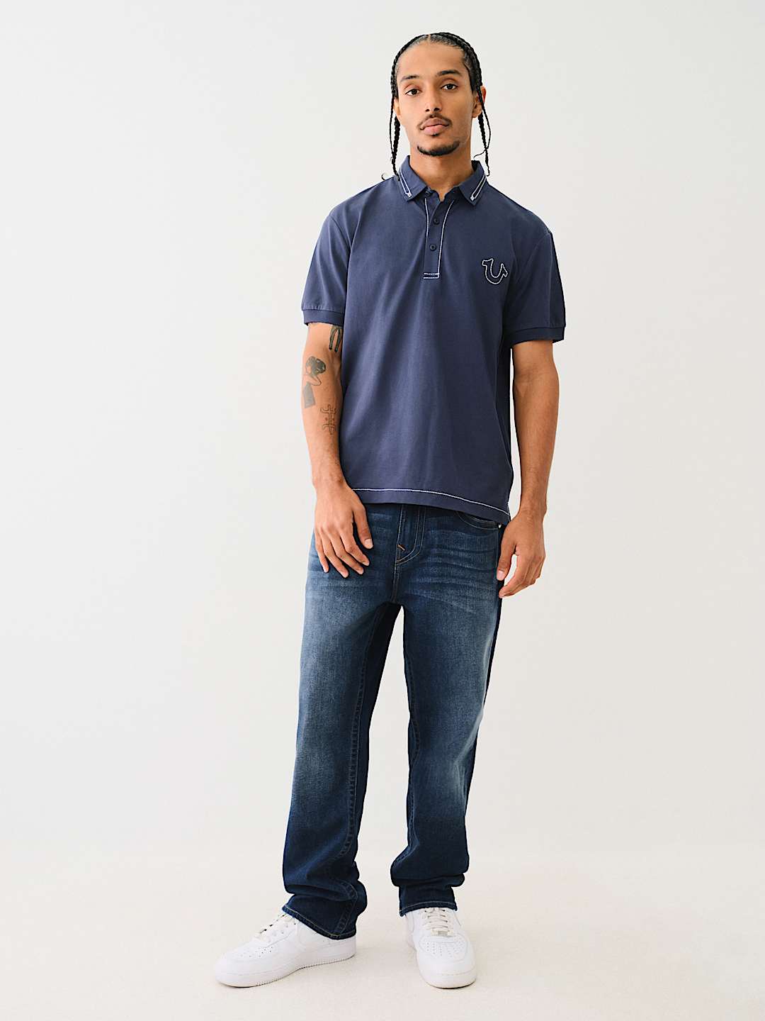 BIG T EMBROIDERED POLO SHIRT , image 5
