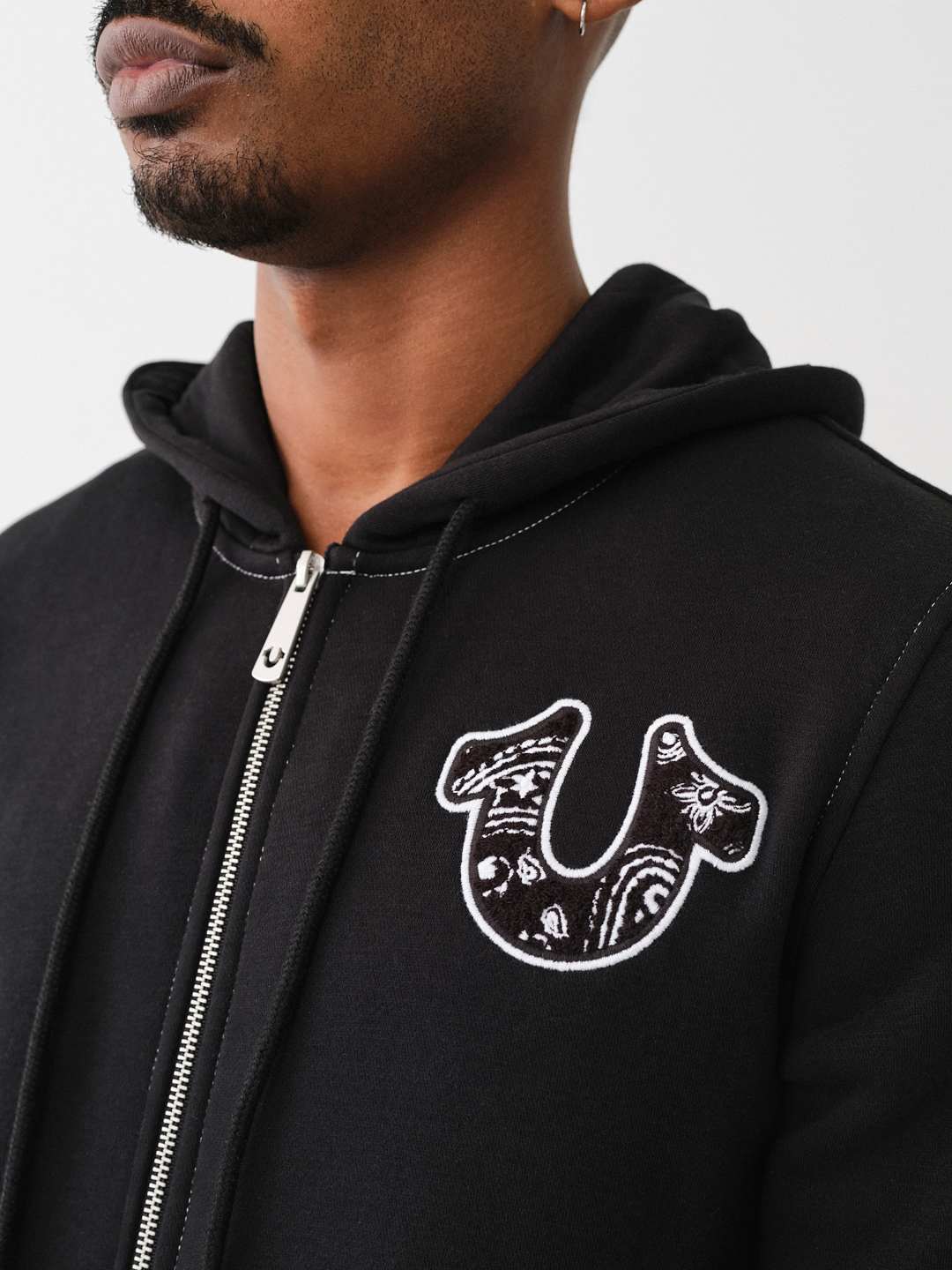 Indigenous Paisley - Dahlia Full Zip Hoodie for Women