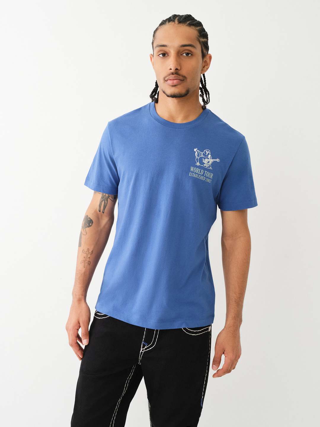 OMBRE LOGO CREW TEE, image 2