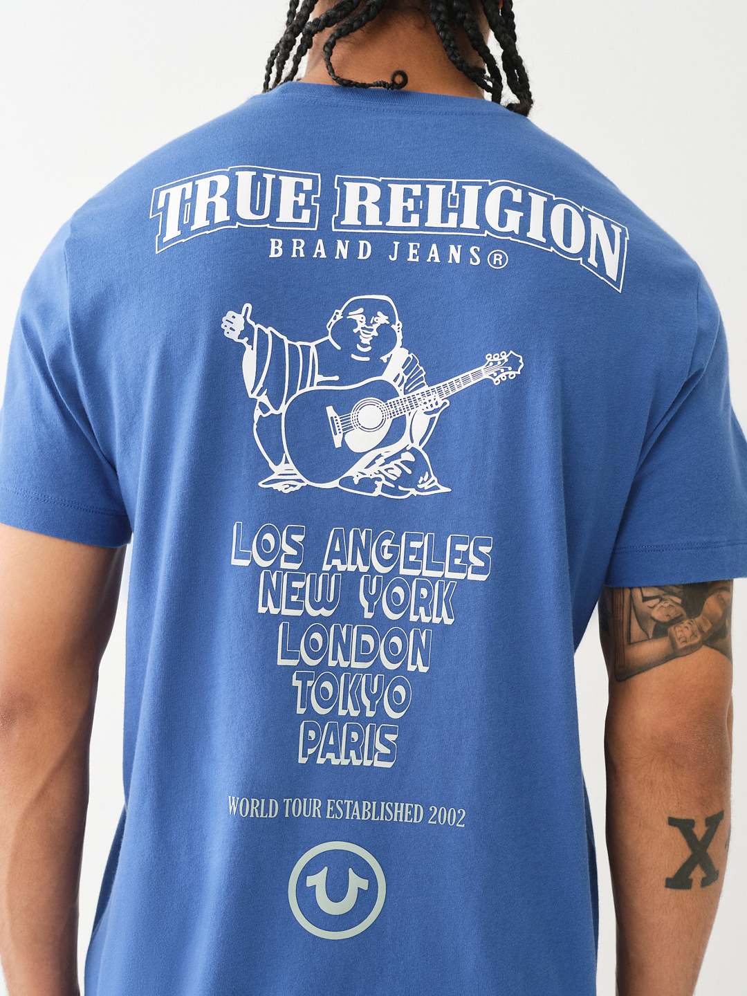 OMBRE LOGO CREW TEE, image 1