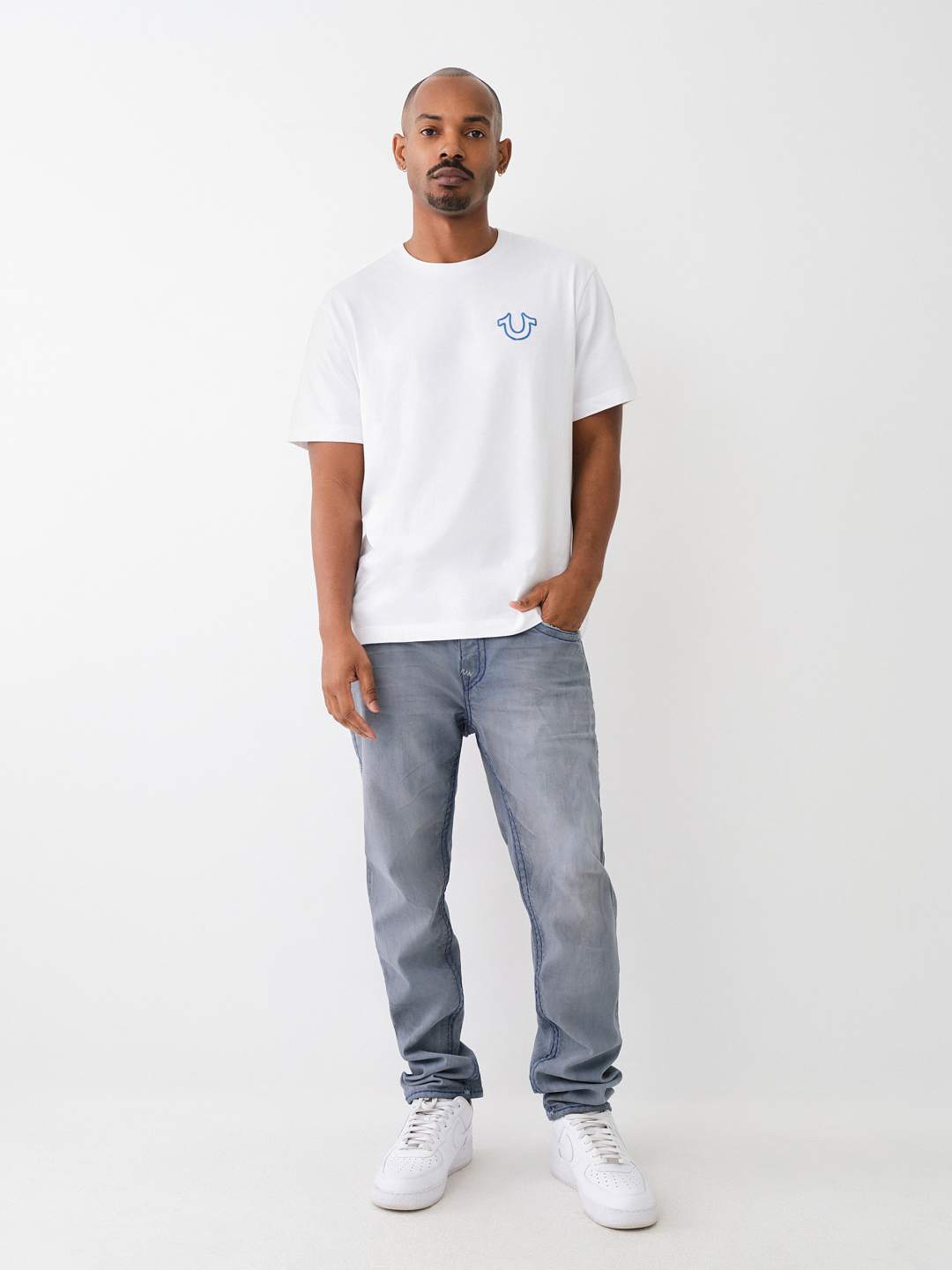 LOGO OVERSEAM PUFF T TEE