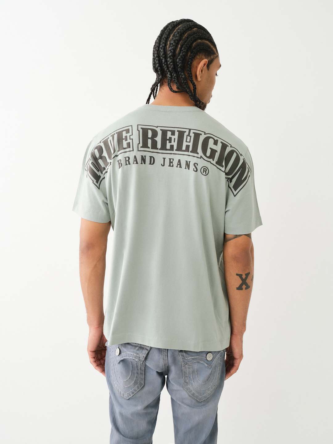 LOGO OVERSEAM PUFF T TEE, image 4