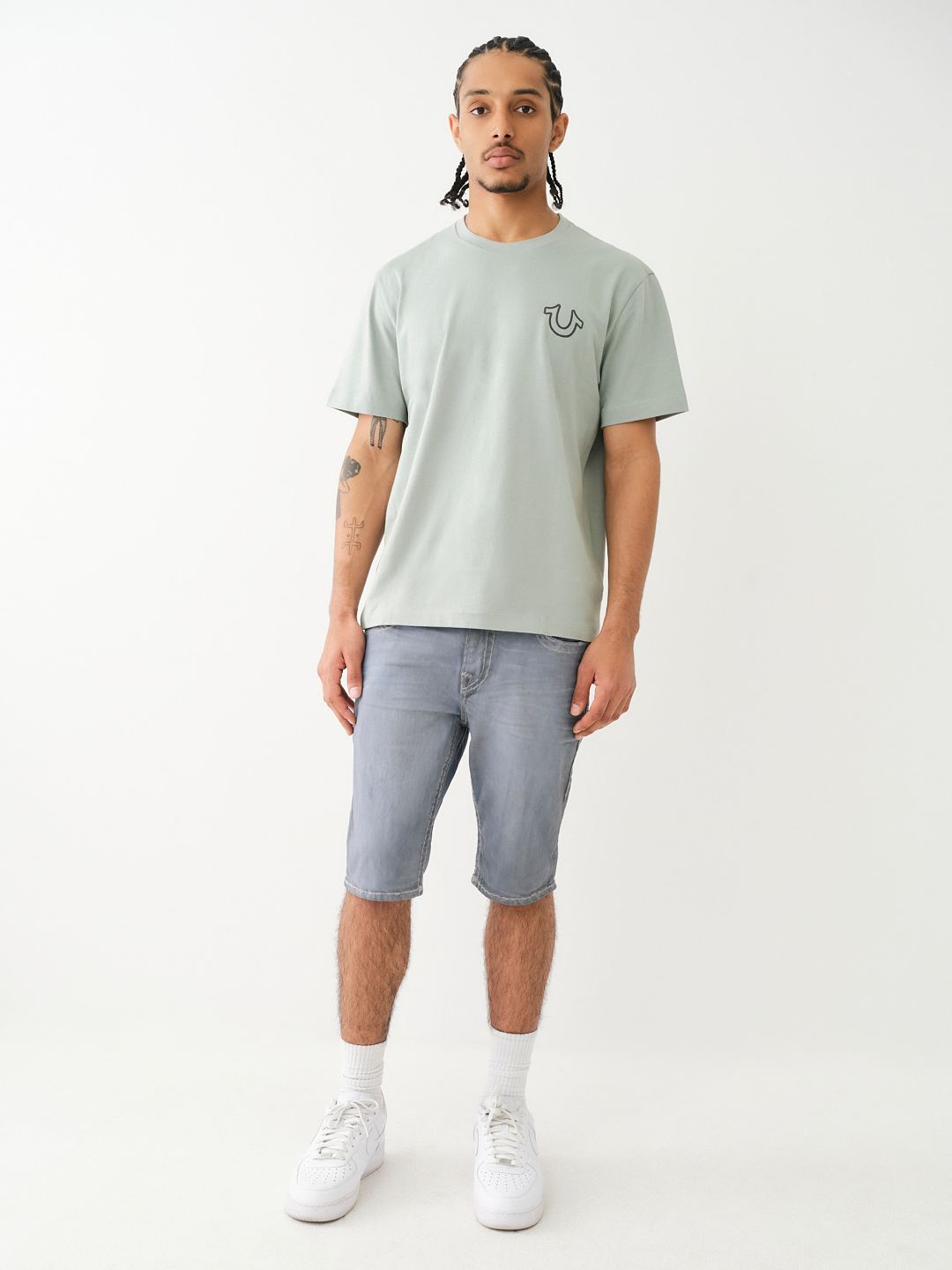 LOGO OVERSEAM PUFF T TEE, image 5