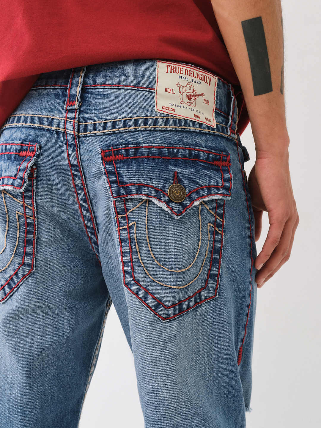 True Religion Ricky Super T Jeans Size deals 3