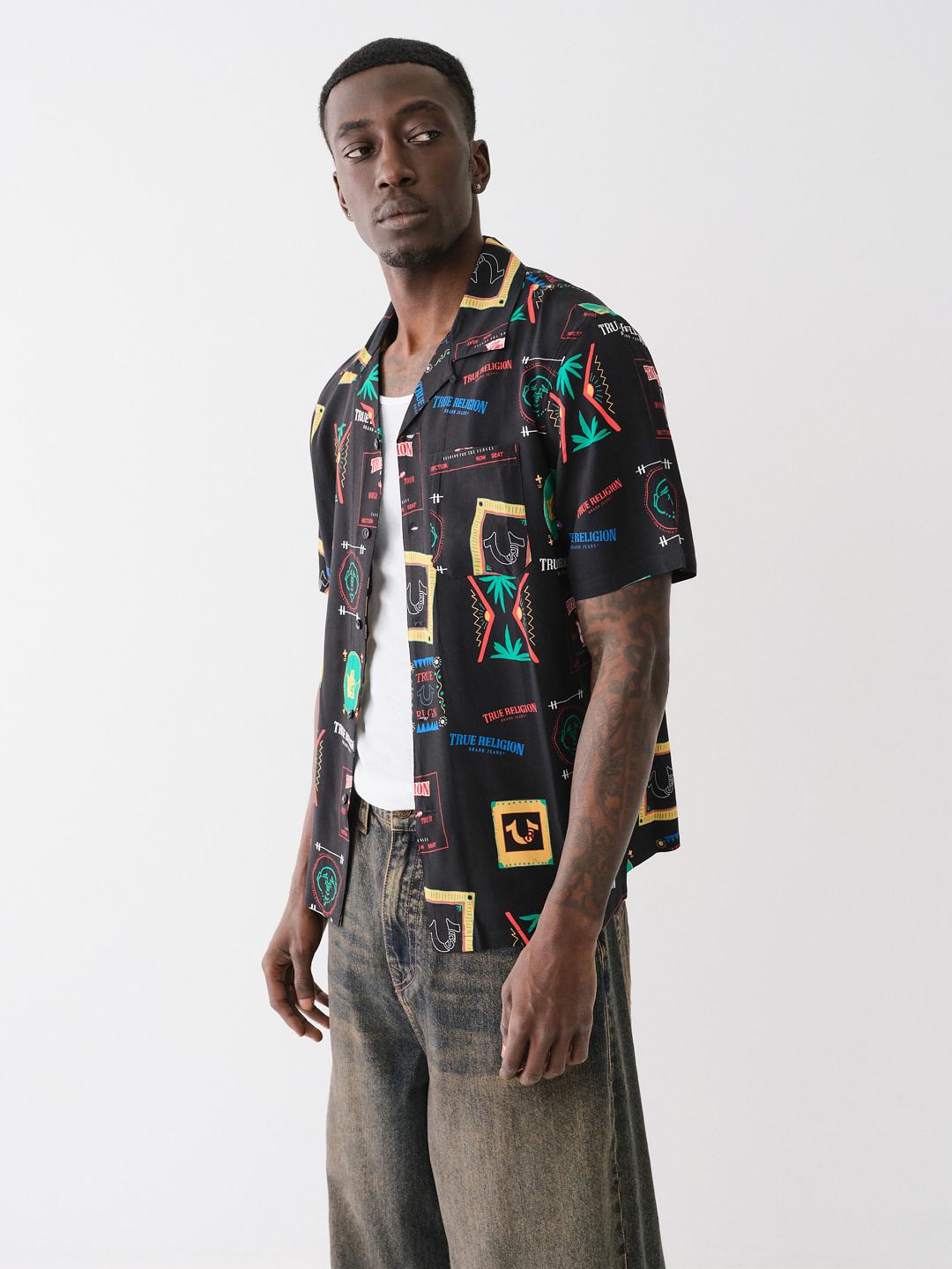True religion camisa hotsell