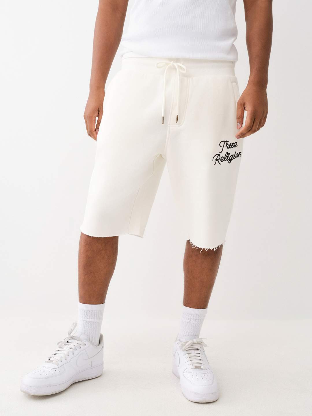 True religion sweat shorts hotsell