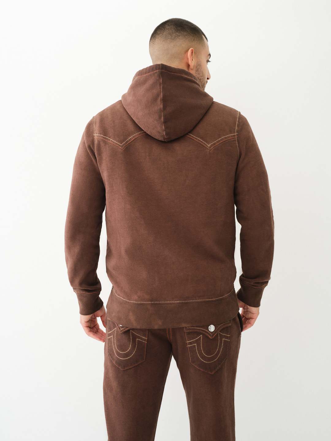 Brown true shops religion hoodie