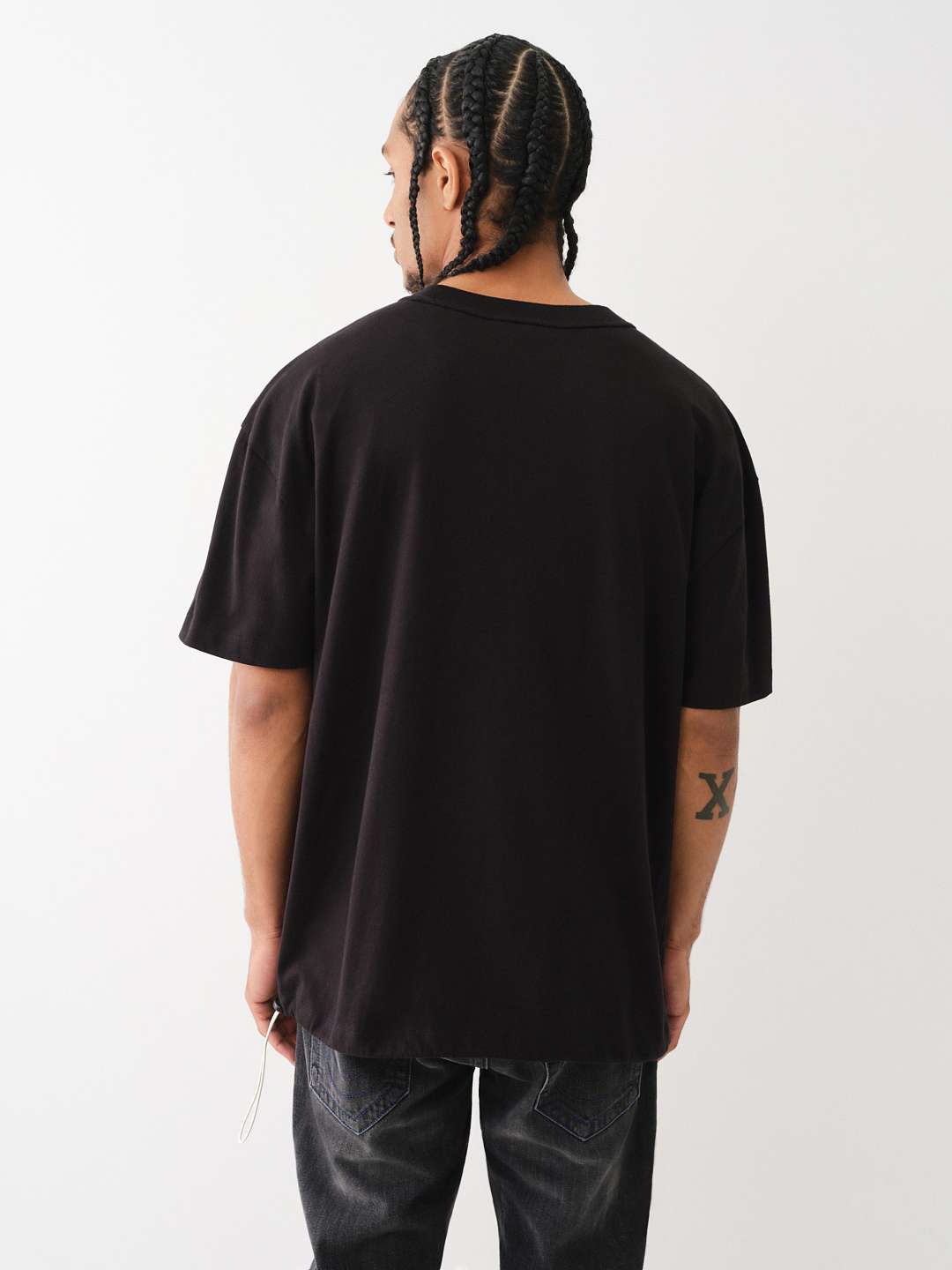 CHAIN EMBROIDERED TEE | True Religion