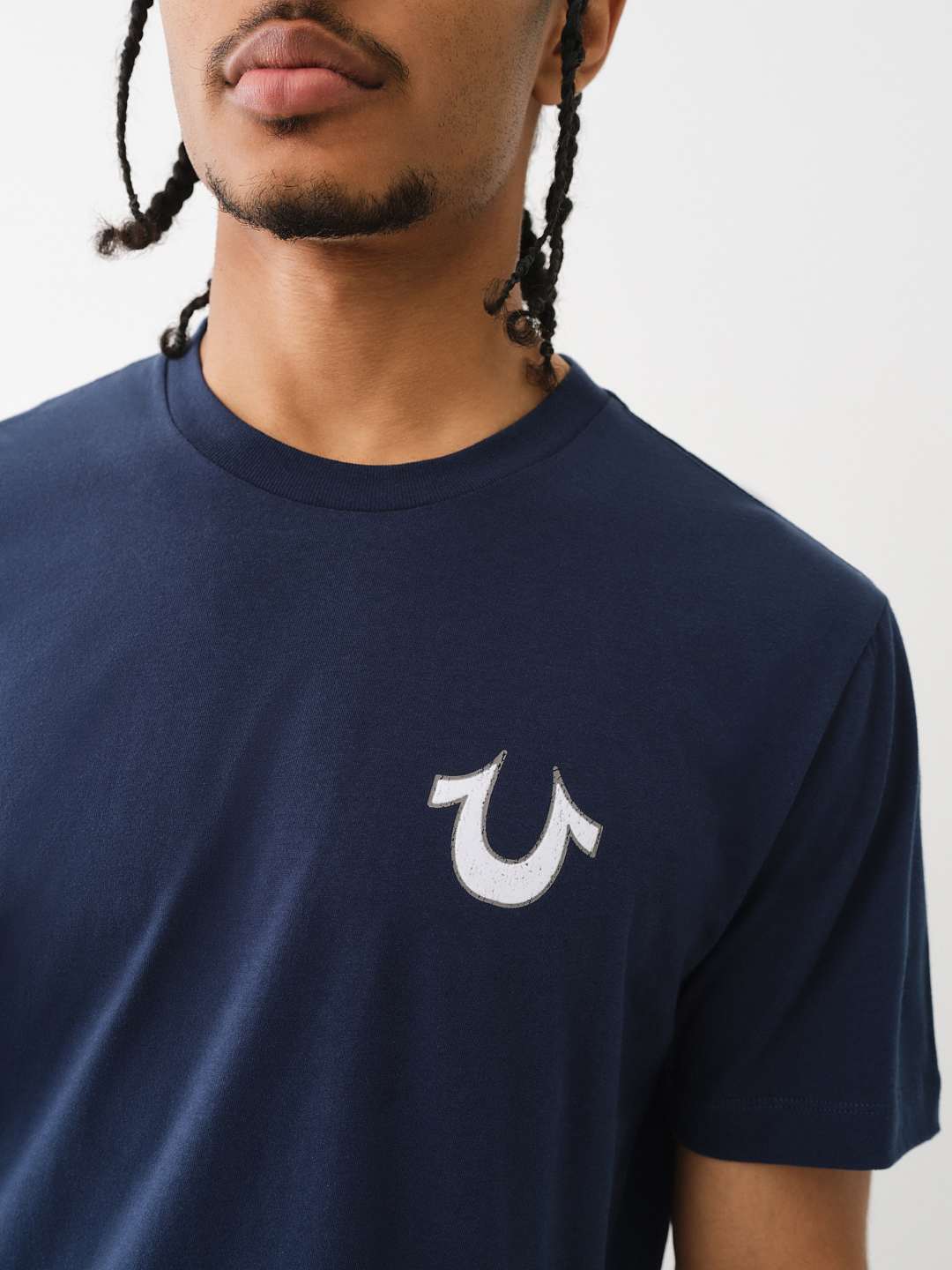 FLOCKED VINTAGE LOGO TEE, image 2