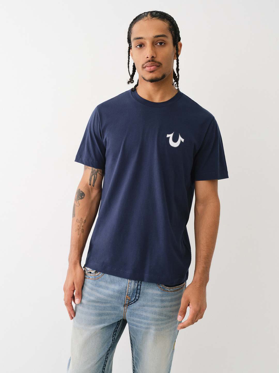 FLOCKED VINTAGE LOGO TEE, image 3