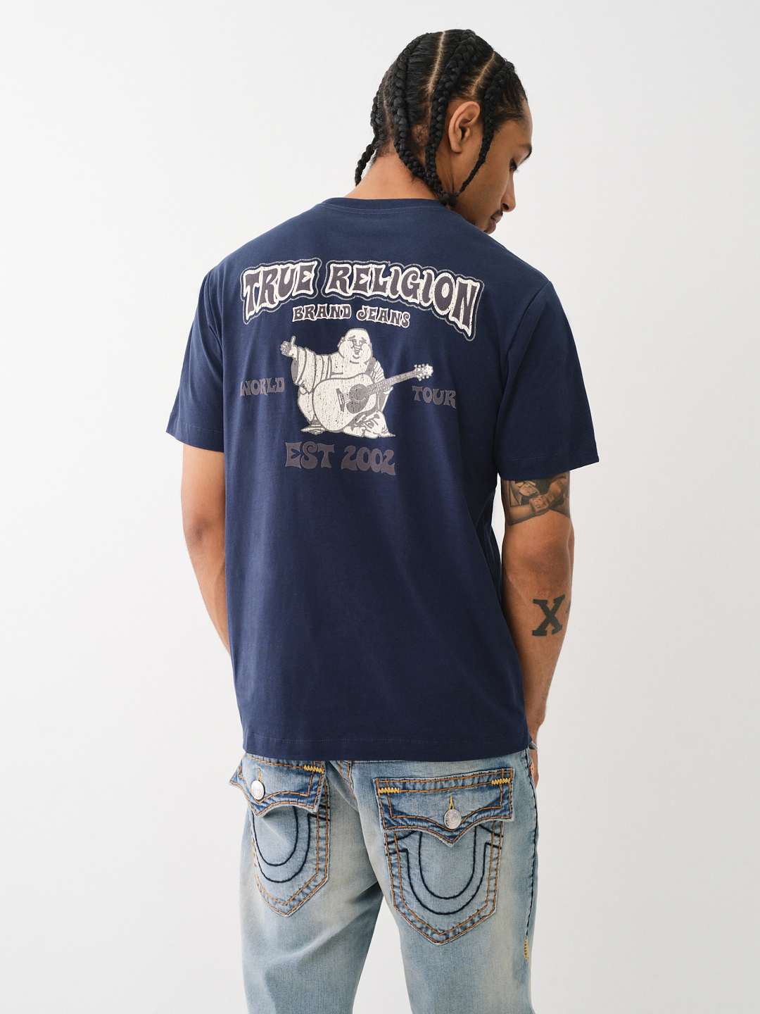 FLOCKED VINTAGE LOGO TEE, image 4