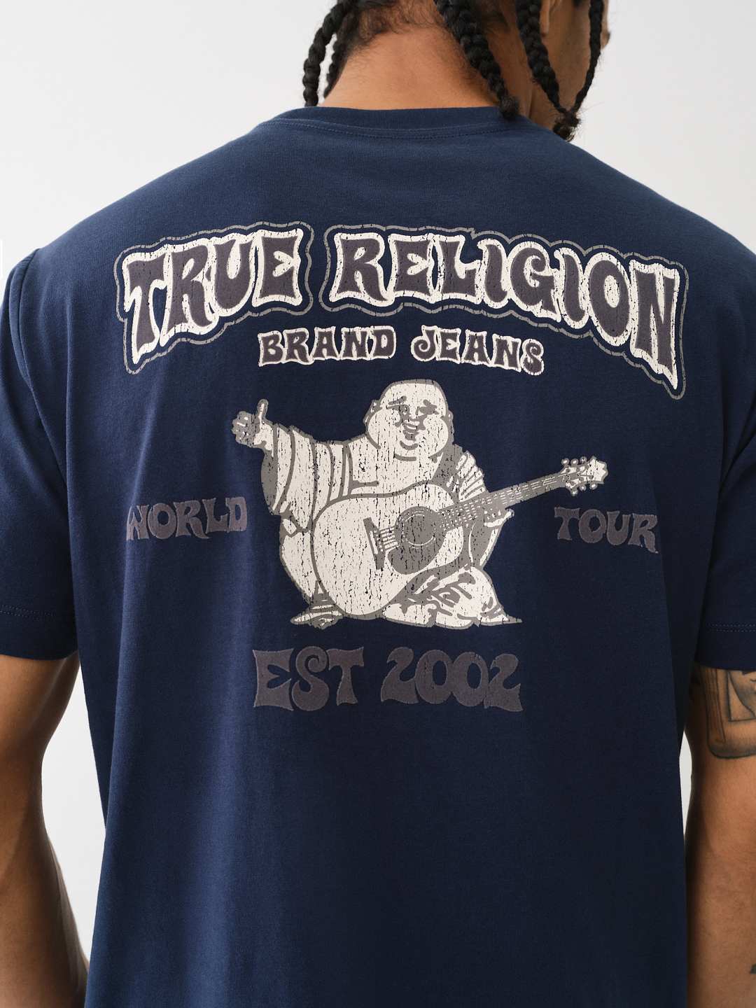 FLOCKED VINTAGE LOGO TEE, image 1