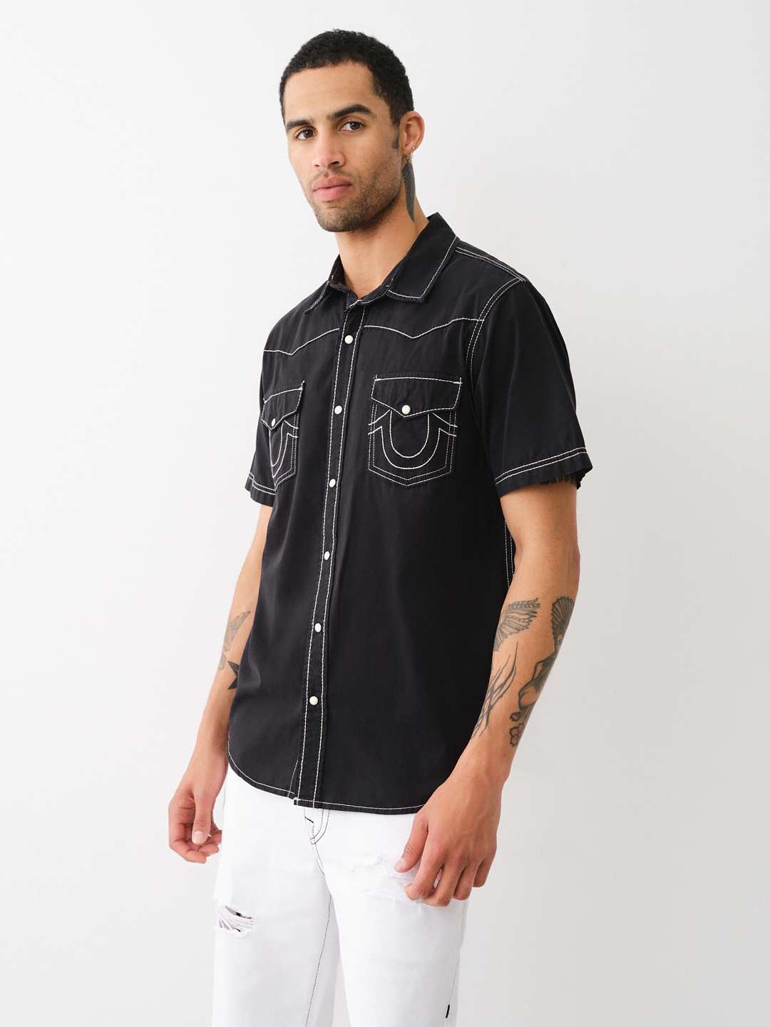 True religion western shirt fashion