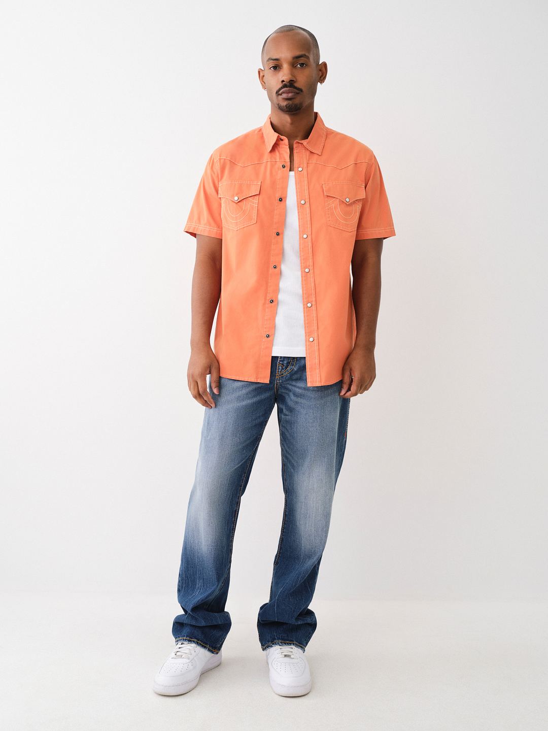 BIG T DYED WESTERN SHIRT