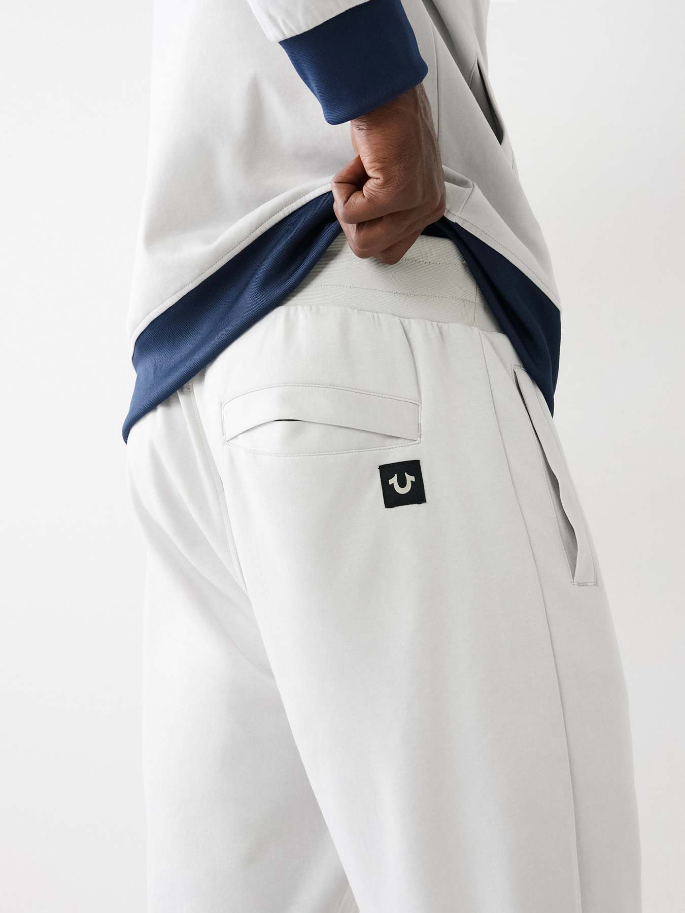 COLOR BLOCK LOGO TRACK PANT, image 2