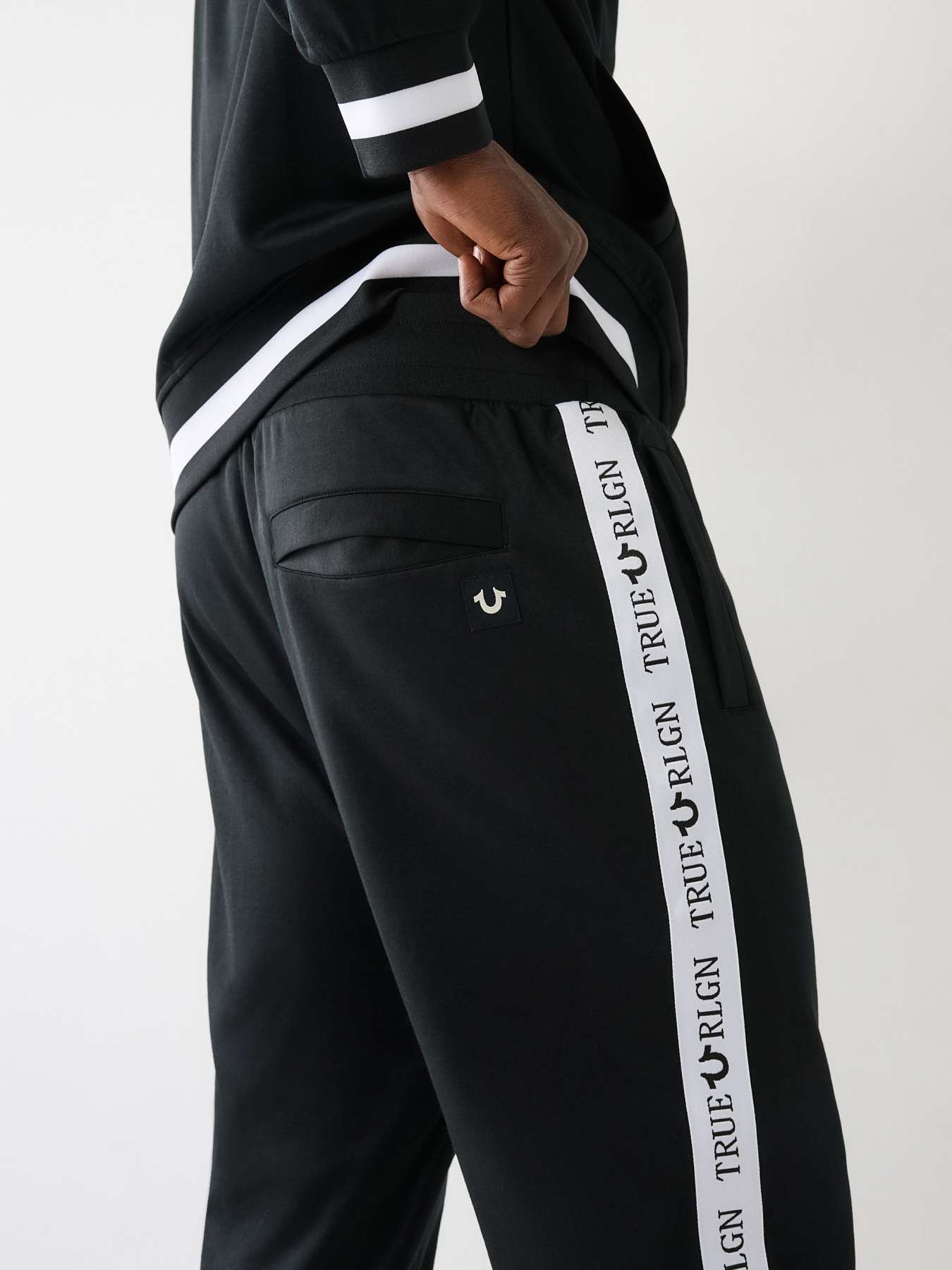 Logo track pants