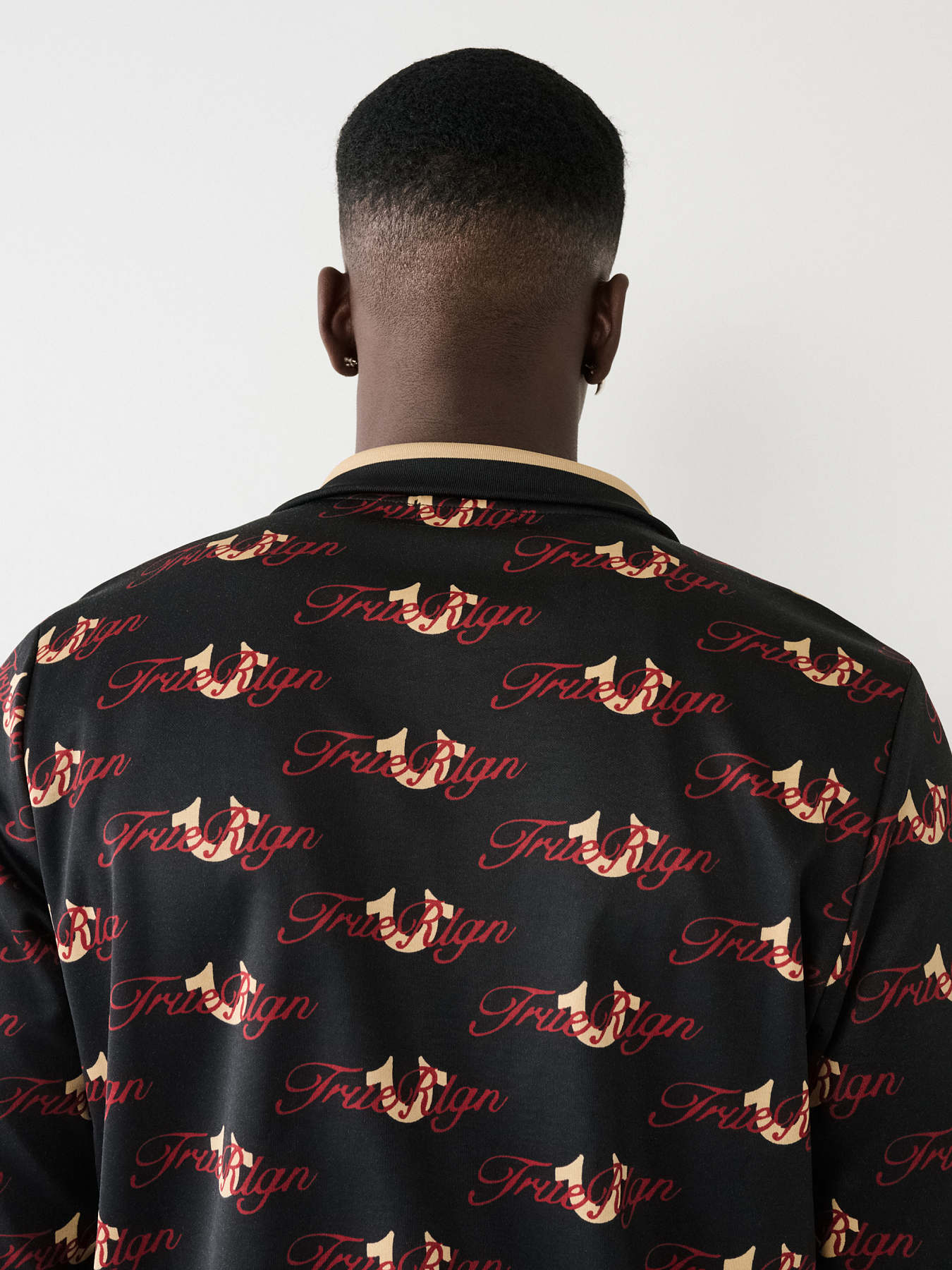 ALLOVER PRINT LOGO TRACK JACKET True Religion