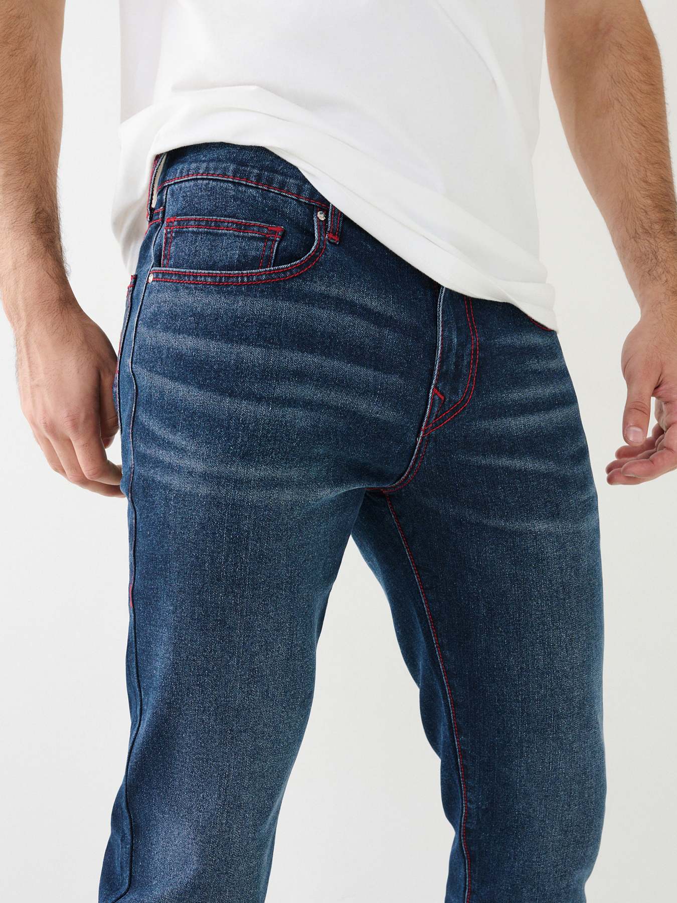 GENO SINGLE NEEDLE SLIM JEAN