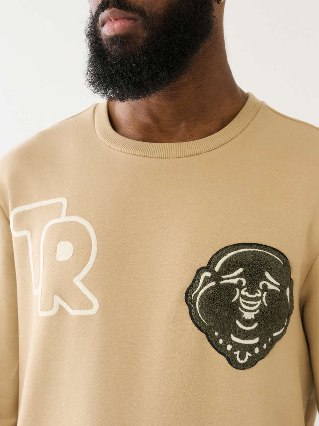 TR BUDDHA EMBROIDERED SWEATSHIRT, image 2