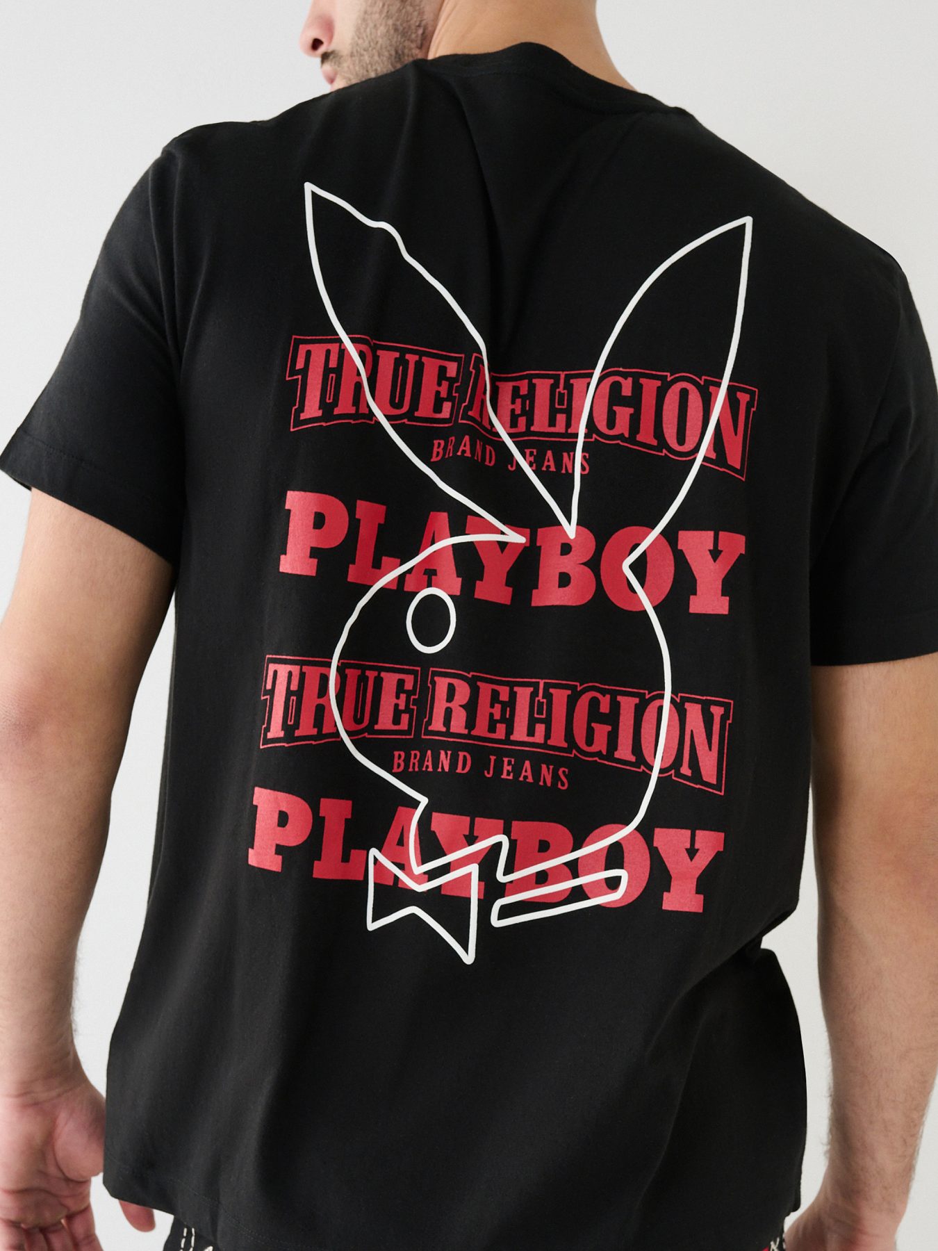PLAYBOY X TRUE RELIGION RELAXED TEE , image 1