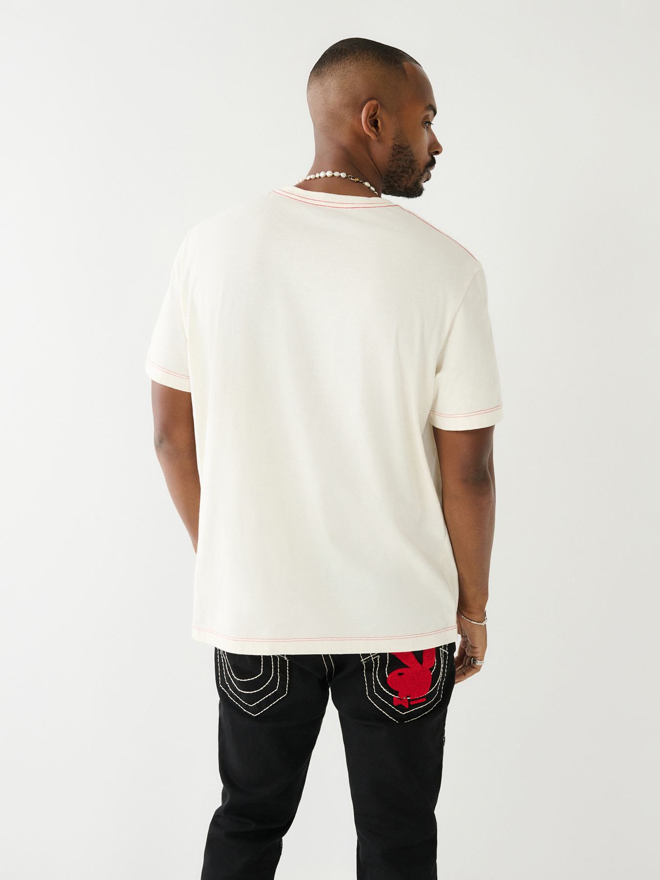 PLAYBOY X TRUE RELIGION SRS RELAXED TEE