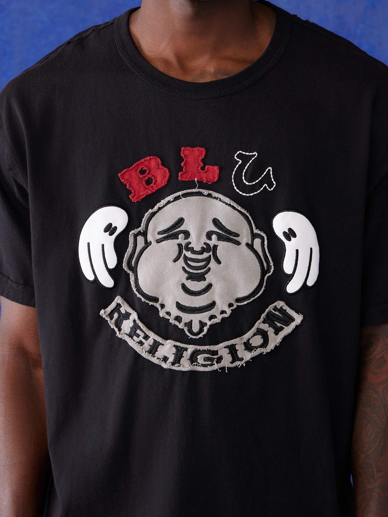 BLU RELIGION BOXY CROPPED TEE, image 2