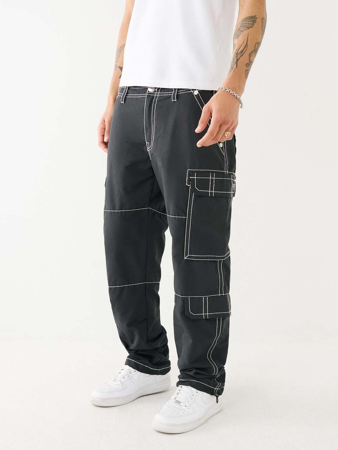 Drawstring Cargo Pants