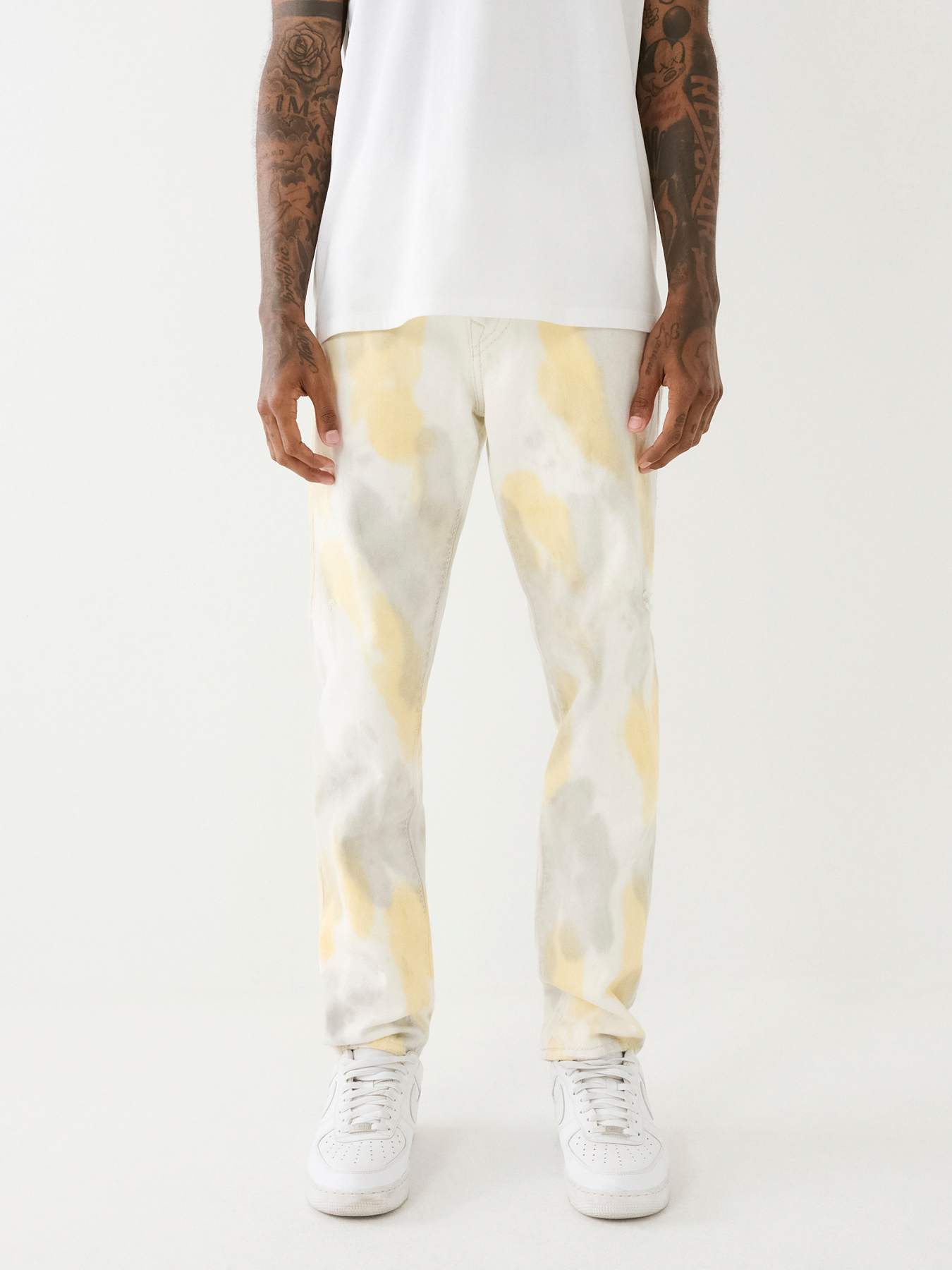 ROCCO TIE DYE DISTRESSED SKINNY JEAN 32