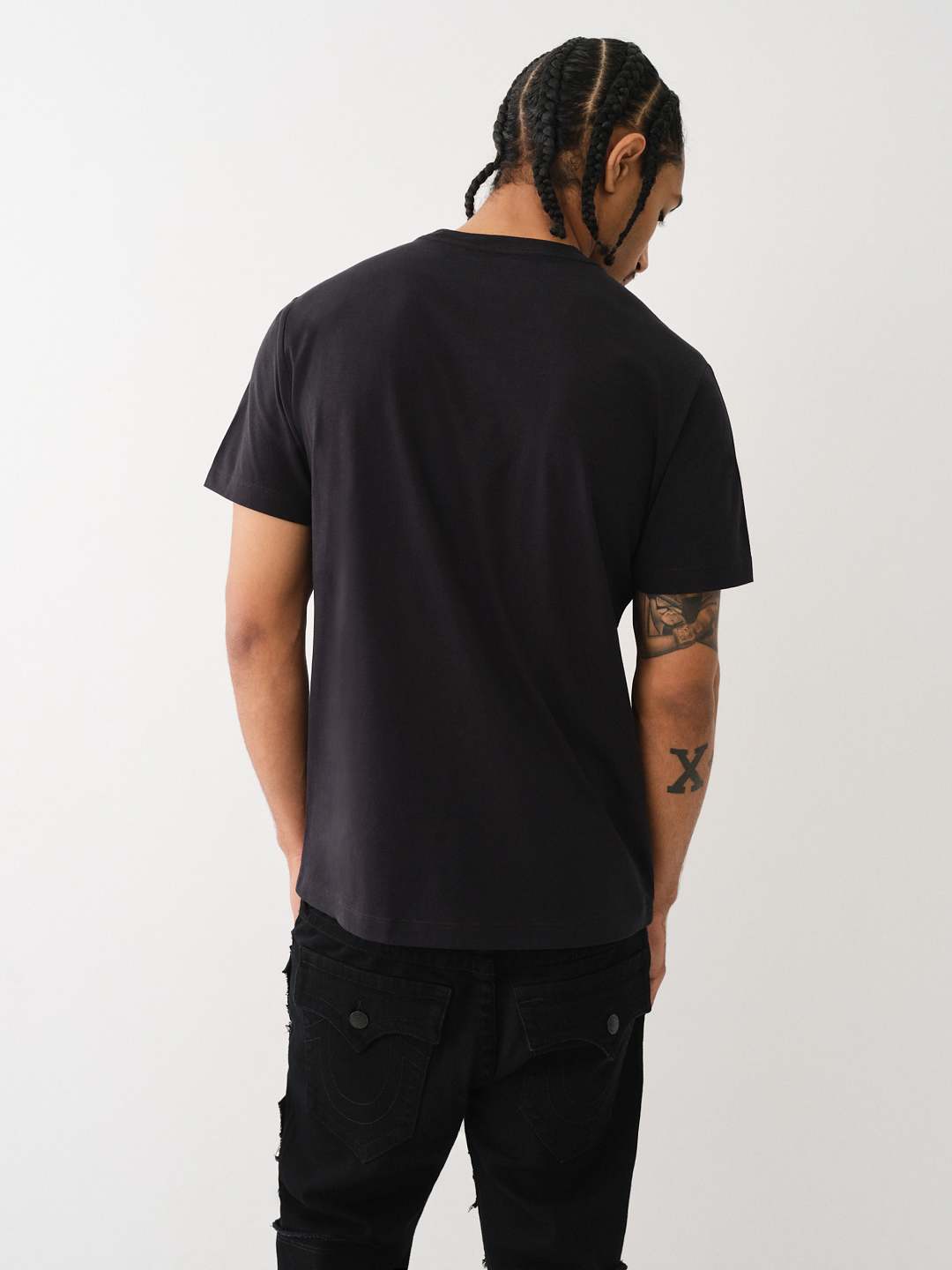 FADED HORSESHOE LOGO TEE | True Religion