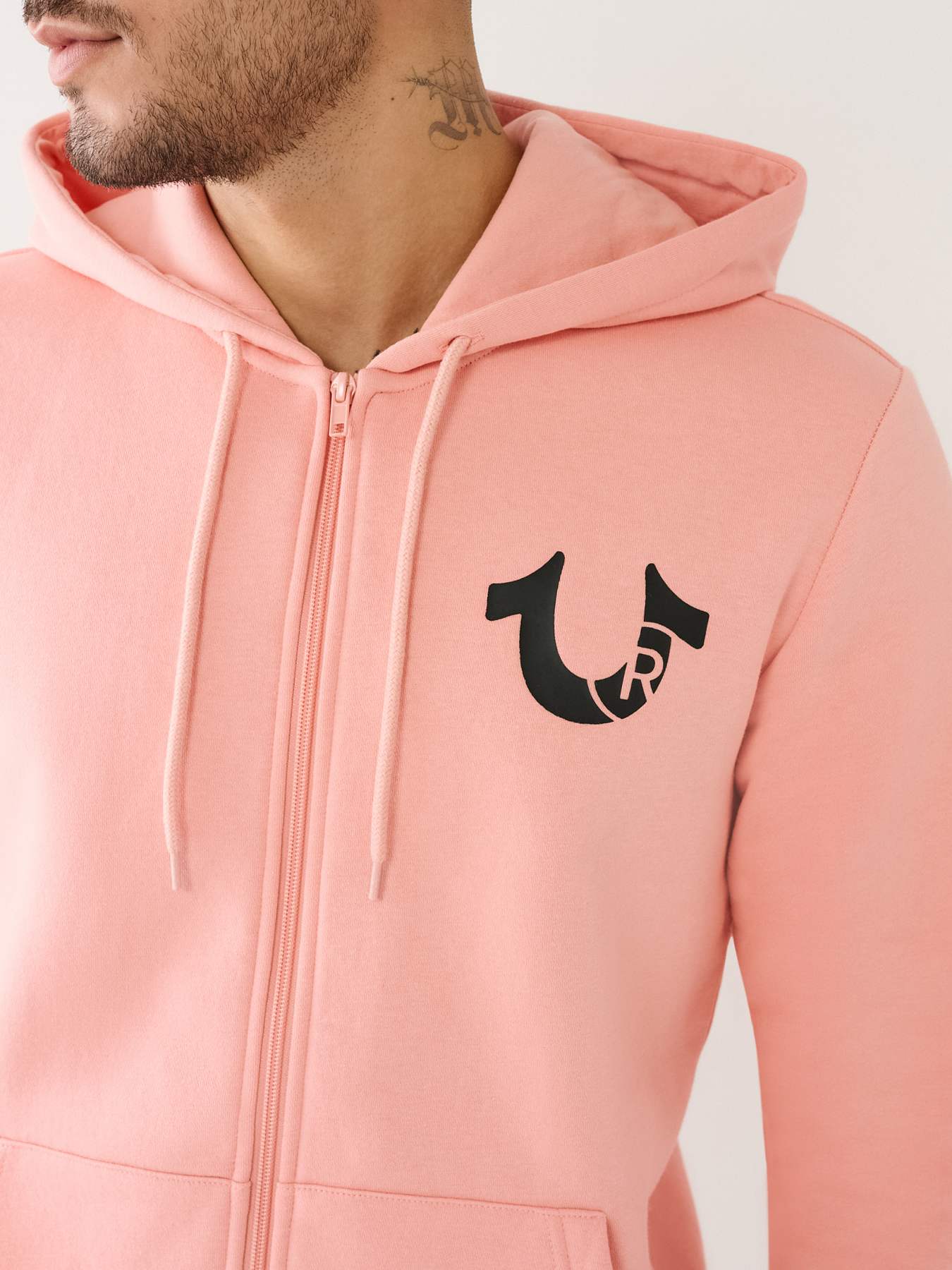 HORSESHOE LOGO ZIP HOODIE