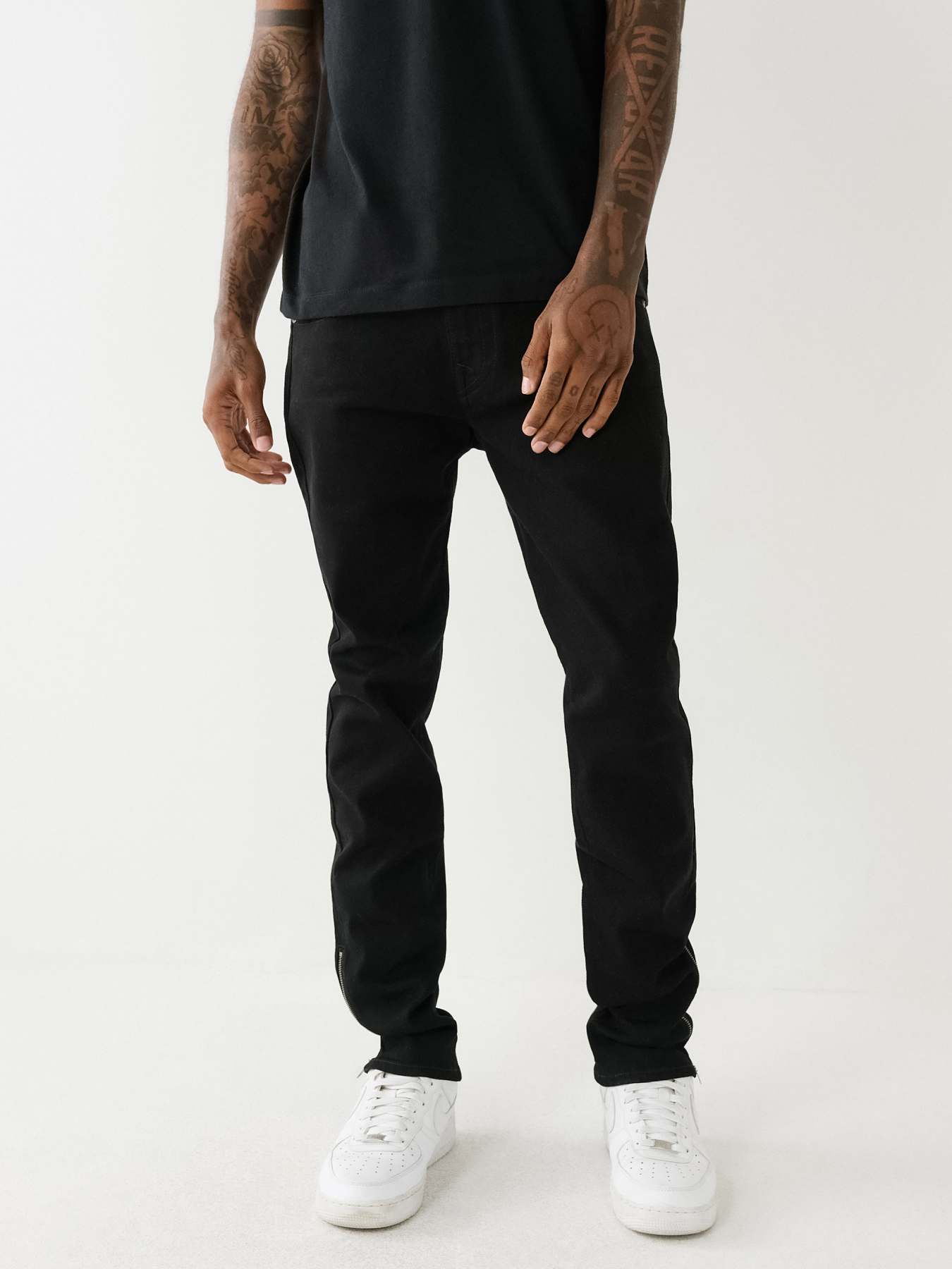 ROCCO ZIPPED SKINNY JEAN 34”