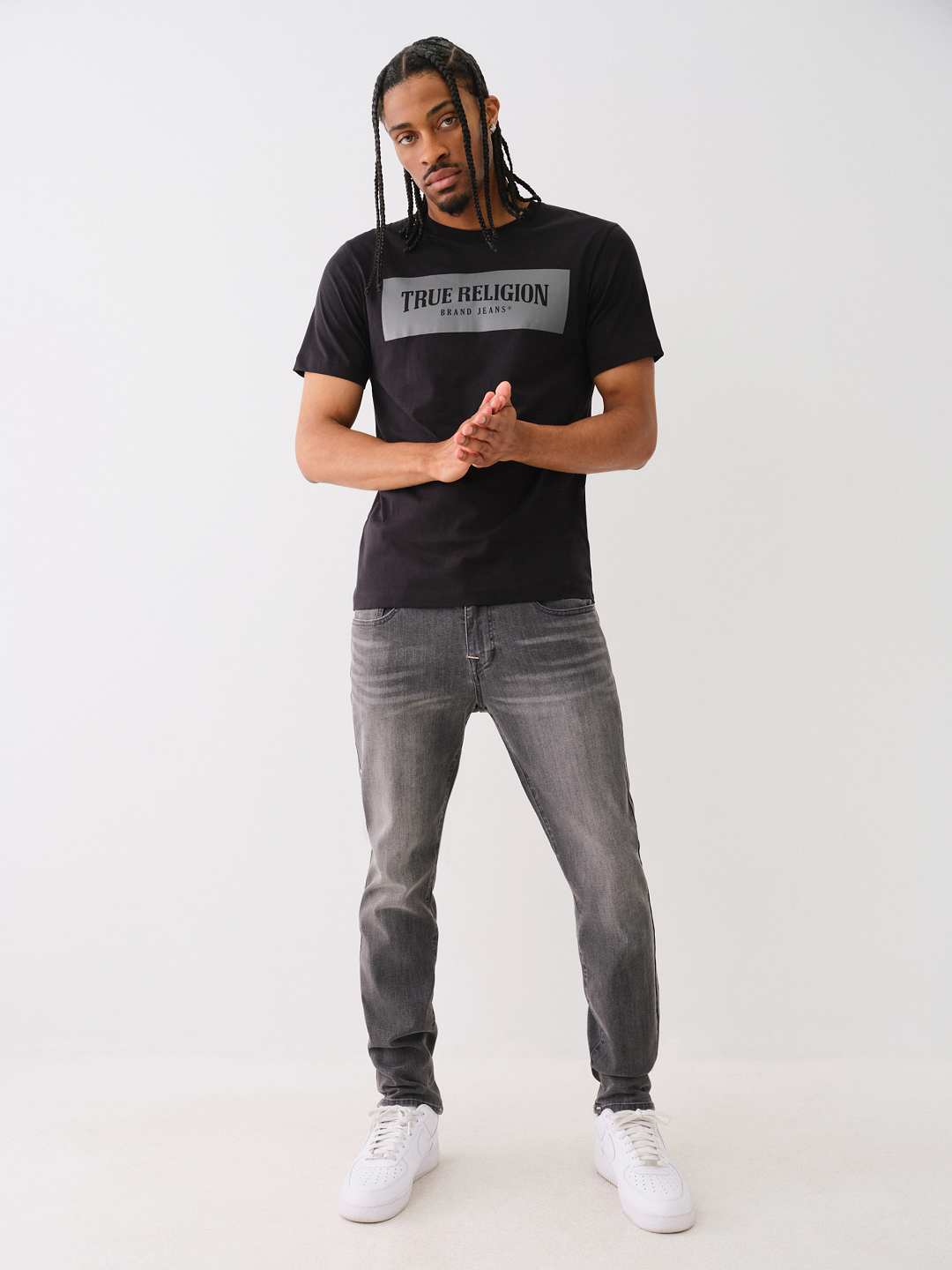 JEANS SKINNY ROCCO CON COSTURA CON AGUJA SIMPLE