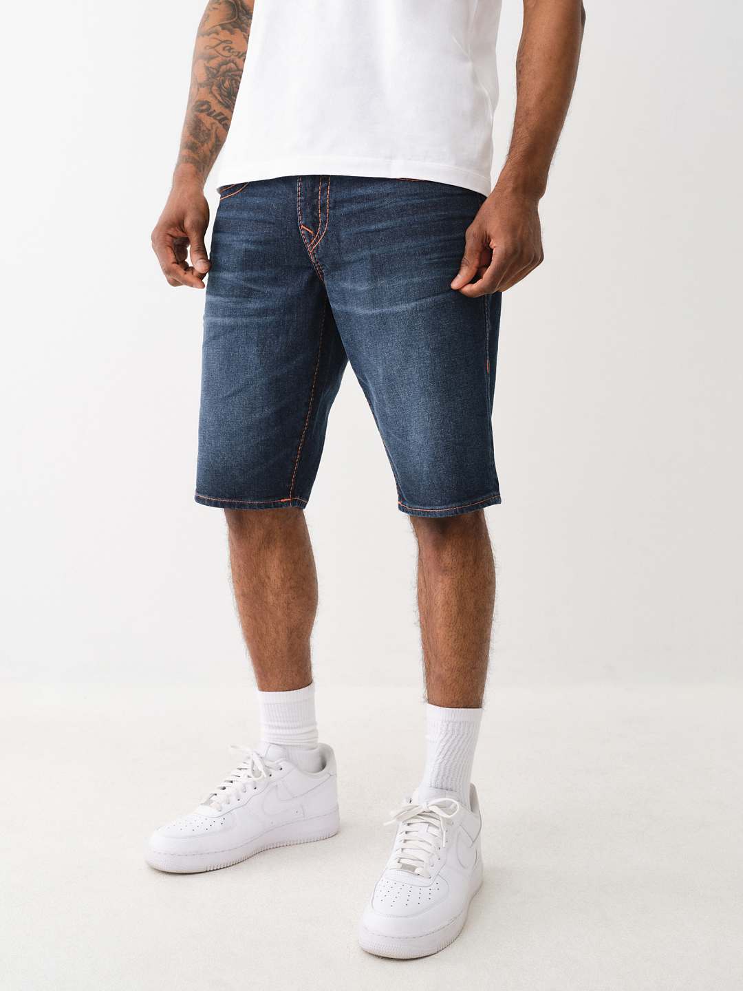 True religion ricky shorts top