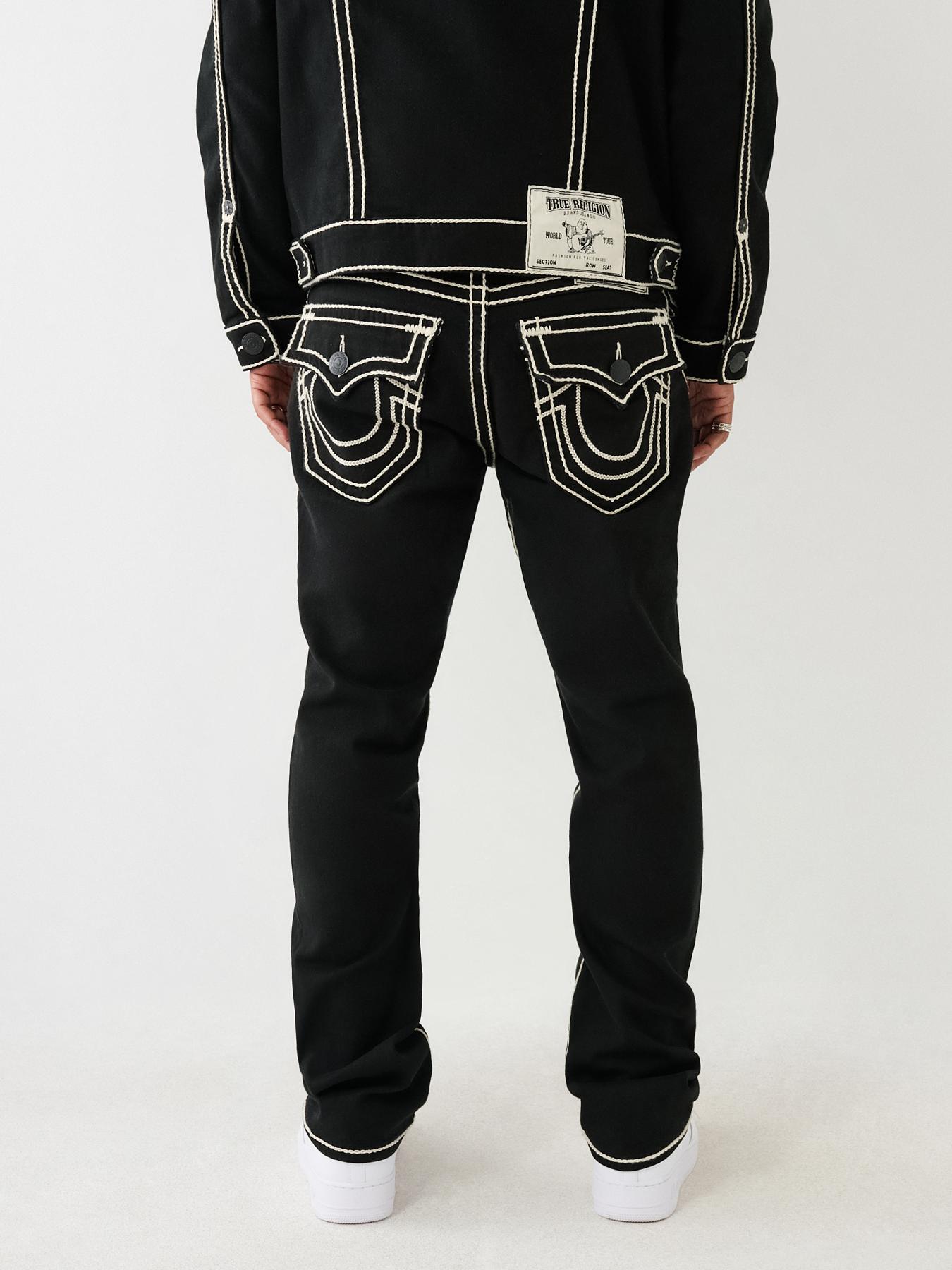 RICKY ROPE STITCH STRAIGHT JEAN True Religion