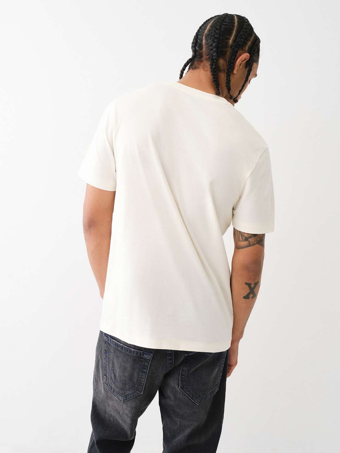 LOGO PLACKET SHORT SLEEVE HENLEY TEE, image 3