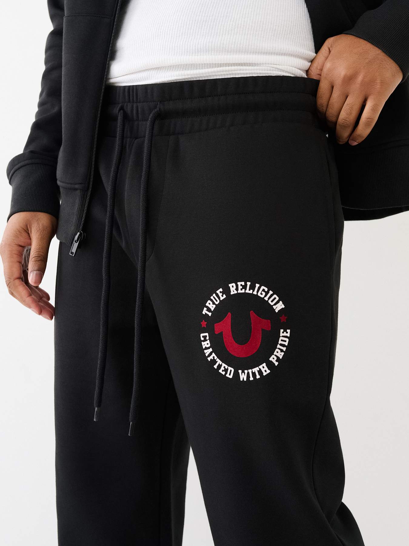 FLOCKED HS LOGO JOGGER