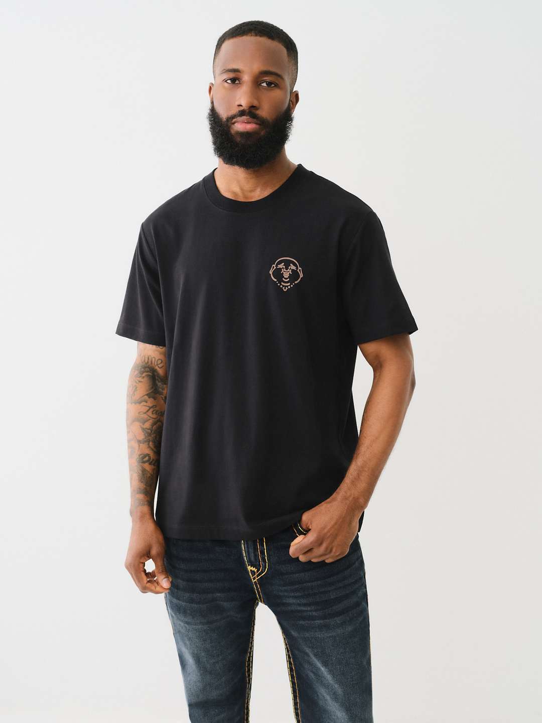 GIVE A DAMN FLOCKED TEE