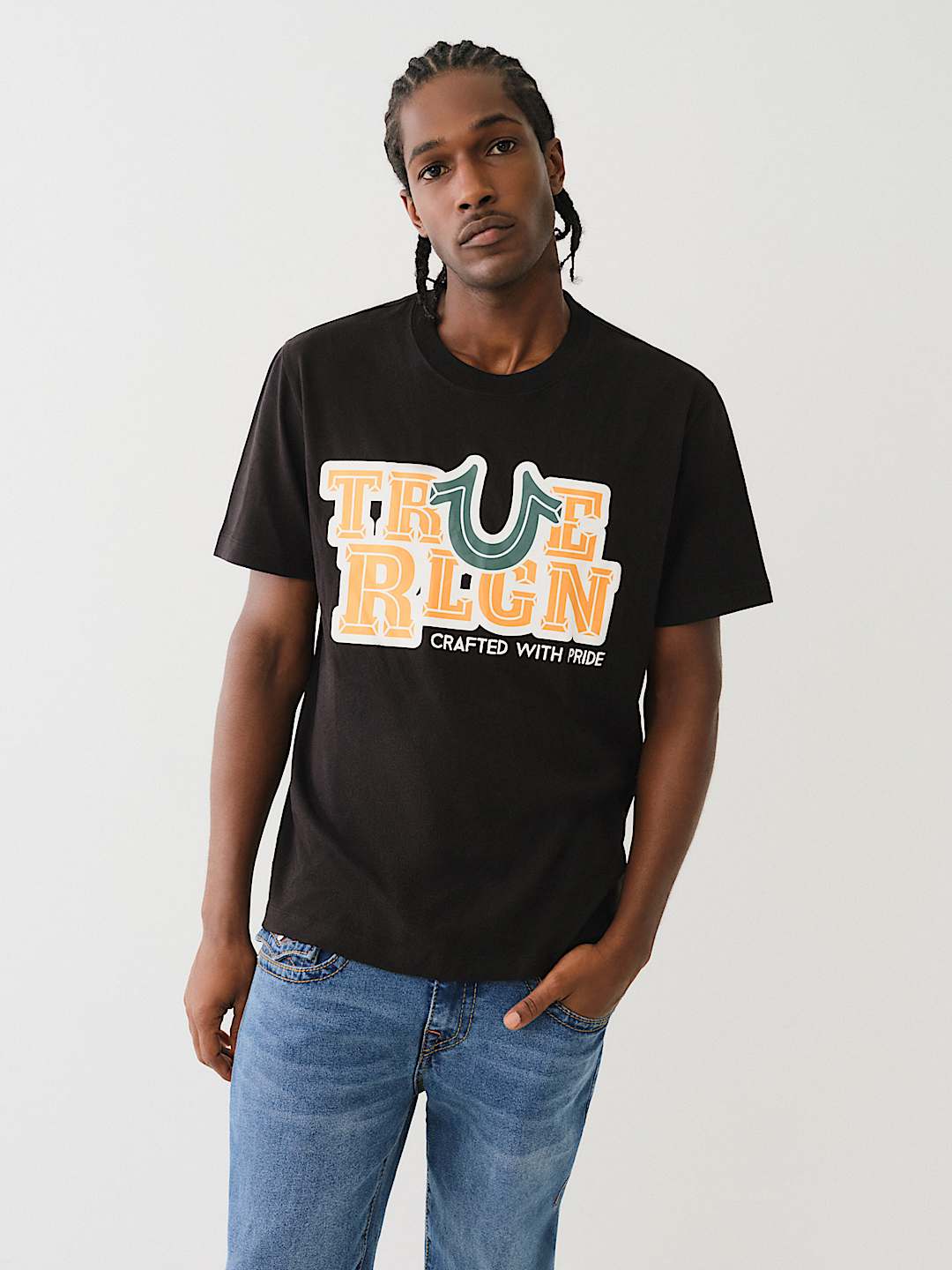 TRUE RLGN HIGH DENSITY PRINT TEE | True Religion