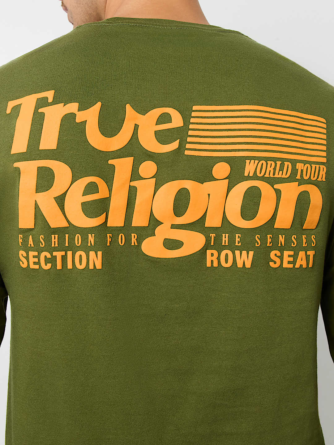 TRUE FLAG LONG SLEEVE TEE | True Religion