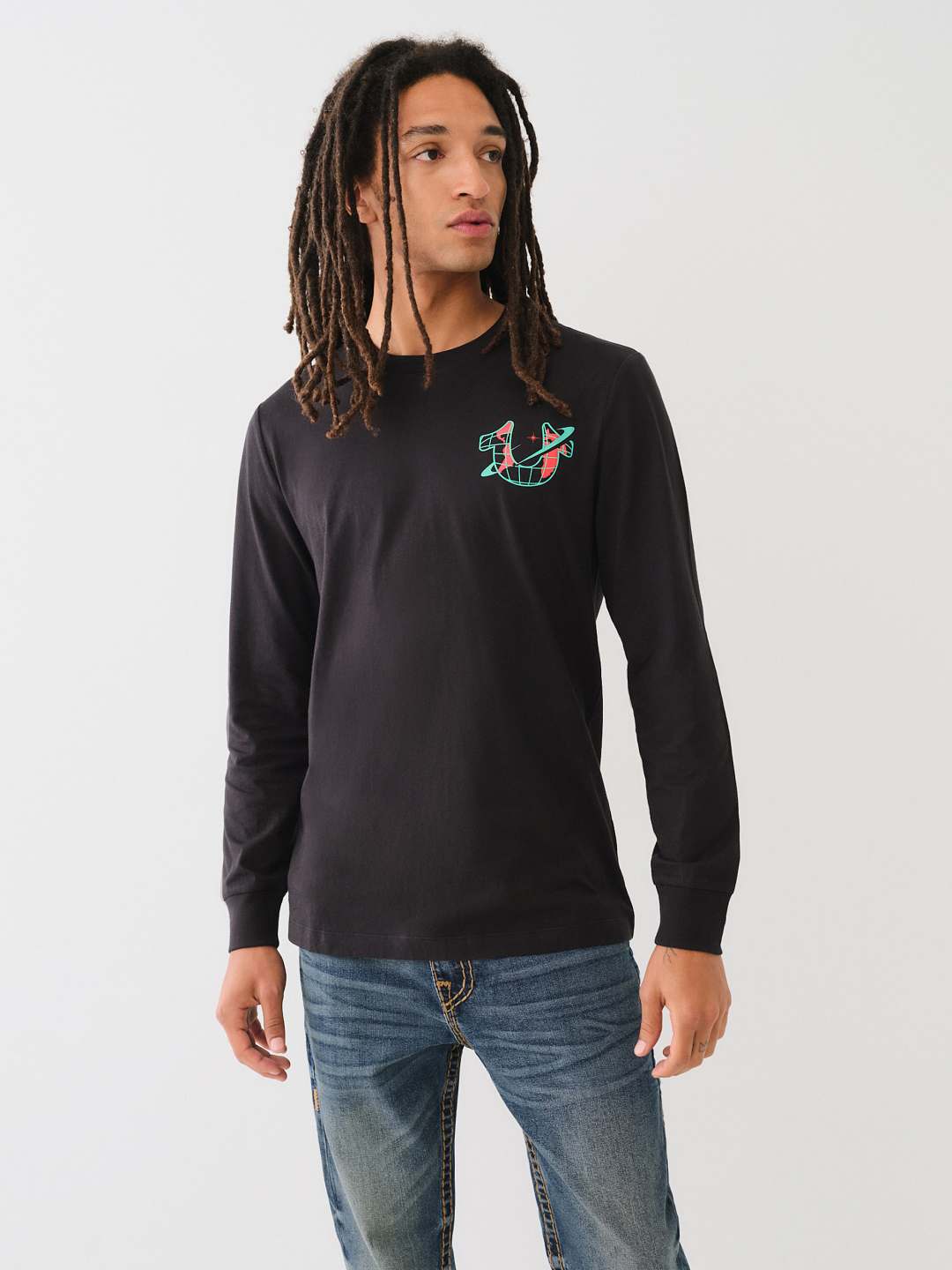 HIGH DENSITY SPACE LONG SLEEVE TEE