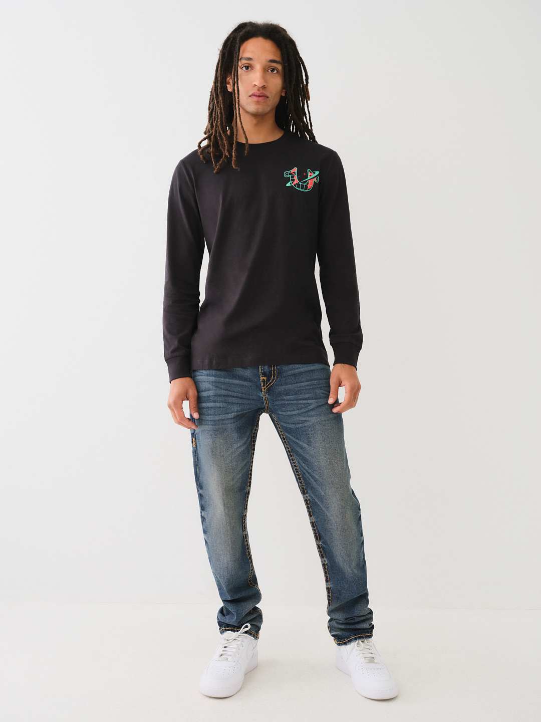 HIGH DENSITY SPACE LONG SLEEVE TEE