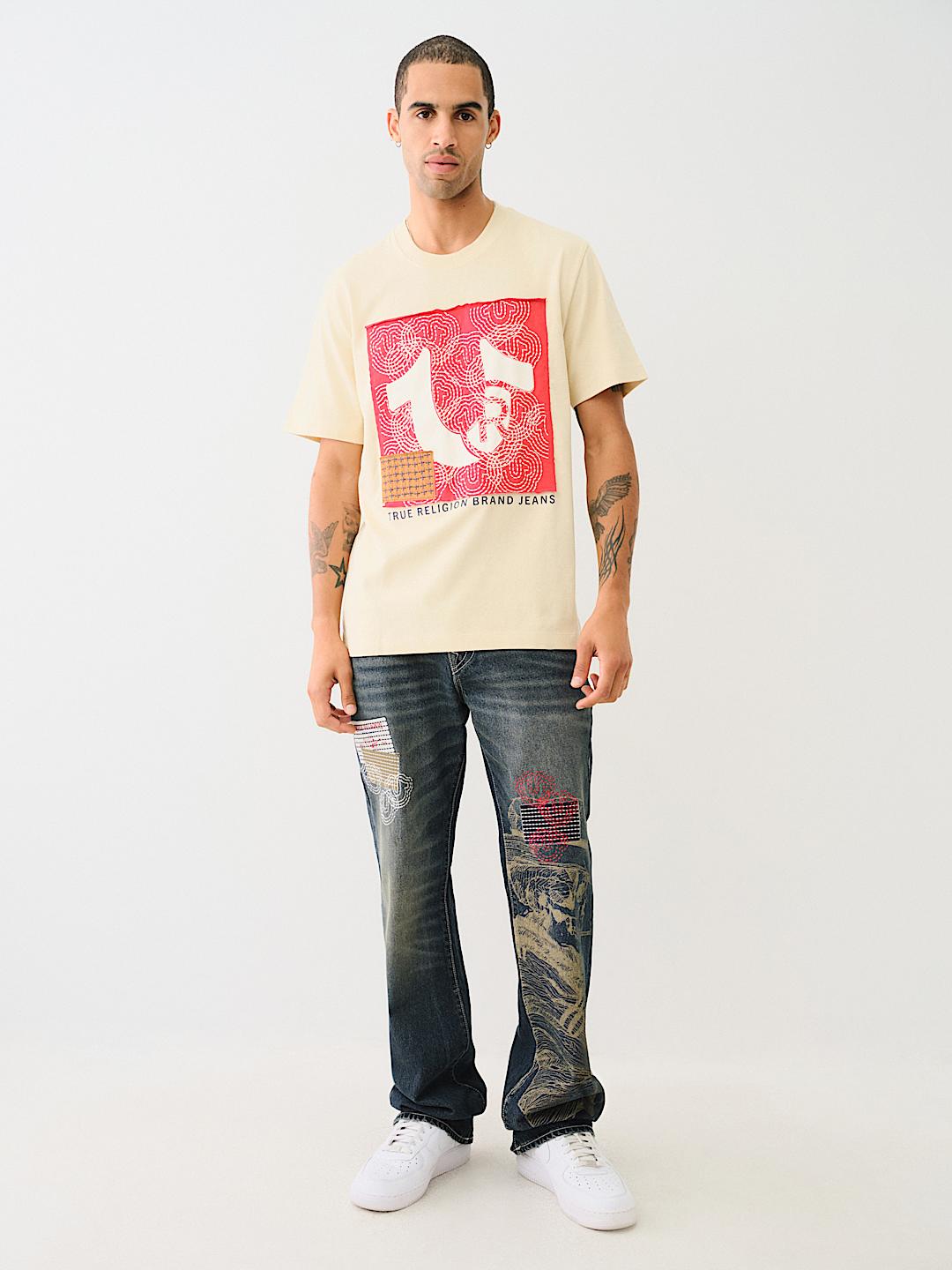 SASHIKO HORSESHOE TEE, image 5