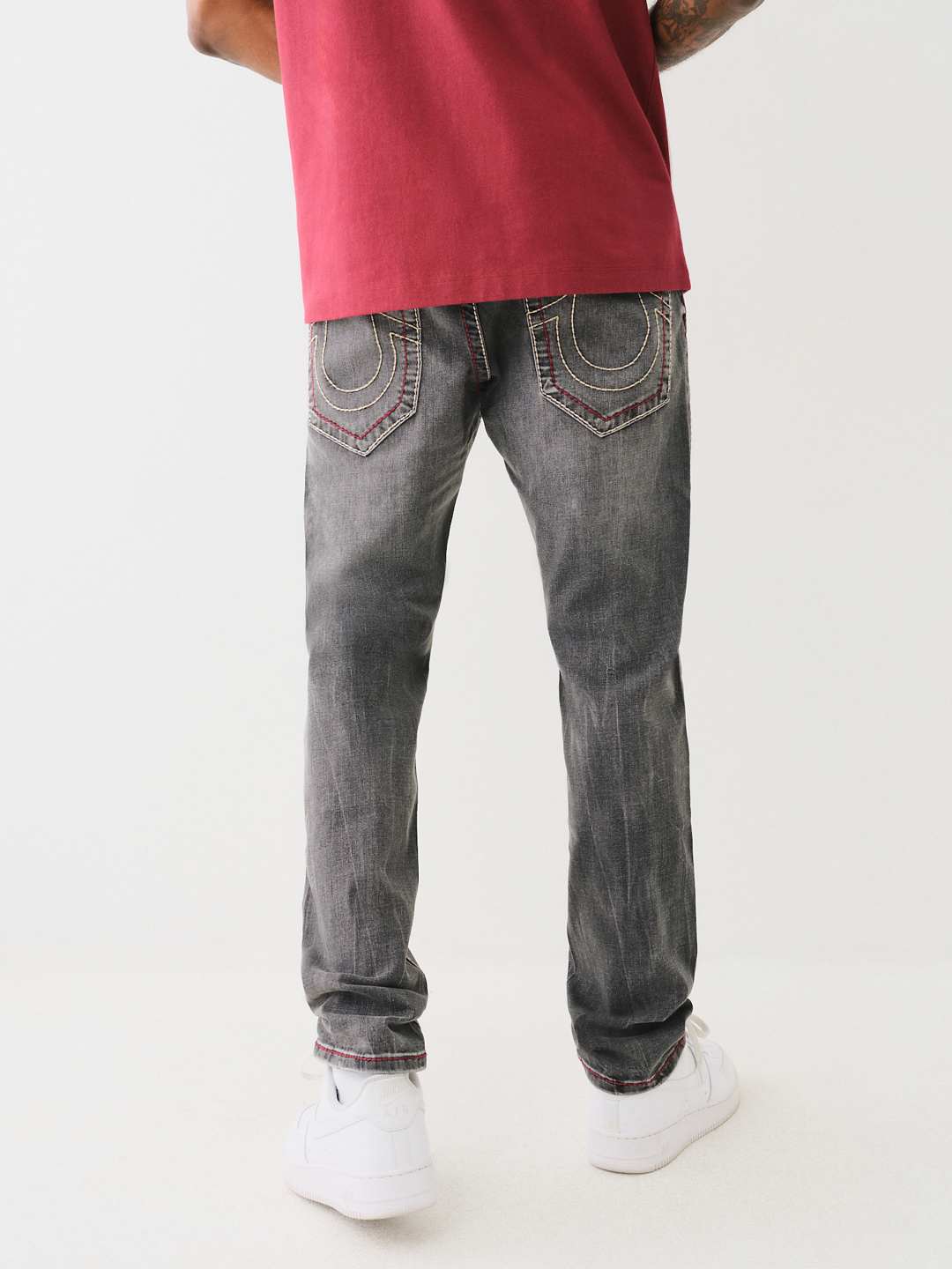 ROCCO BIG T SKINNY JEAN - Space Grey Wash | True Religion