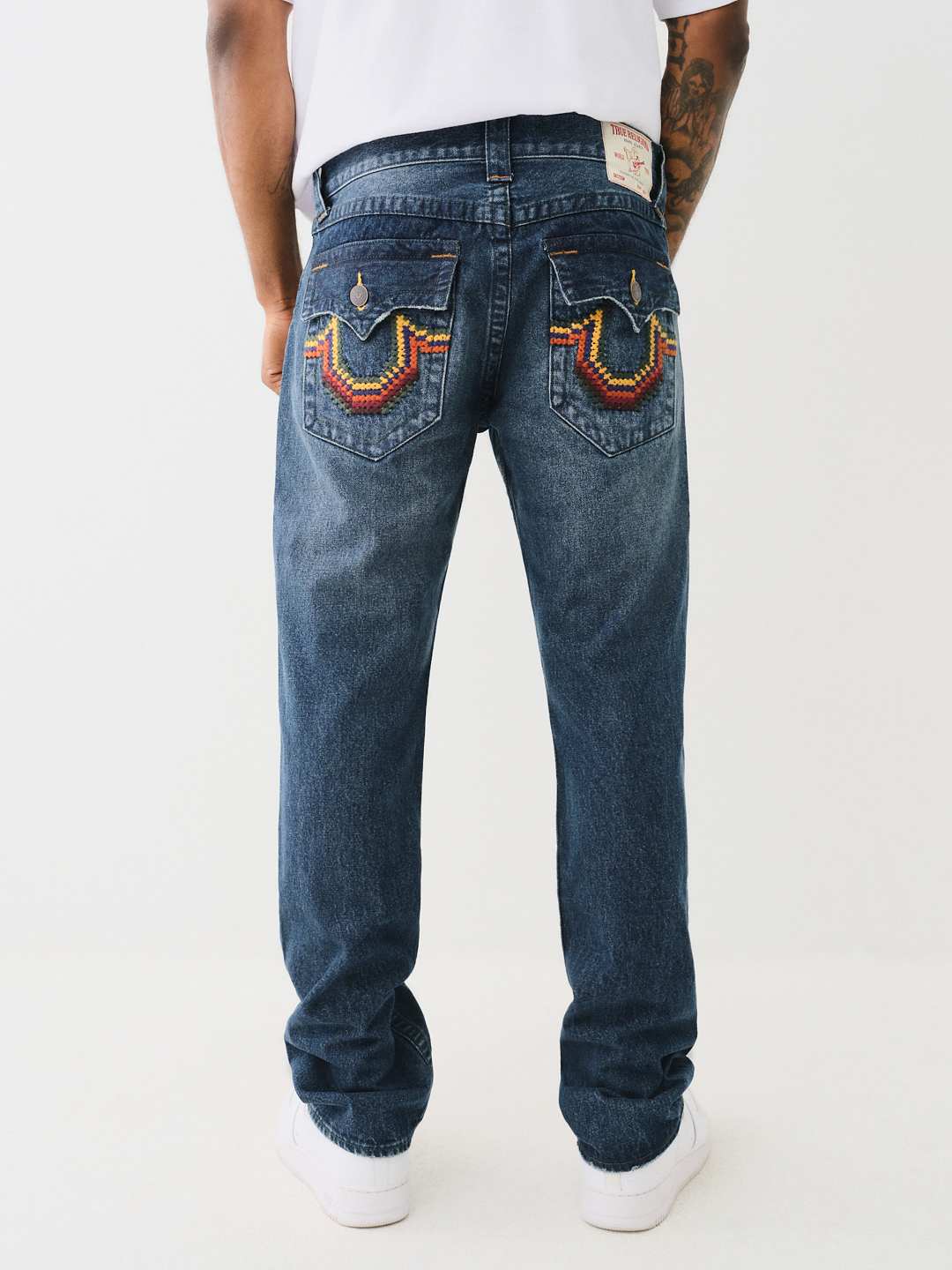 RICKY CROSS STITCH STRAIGHT JEAN | True Religion