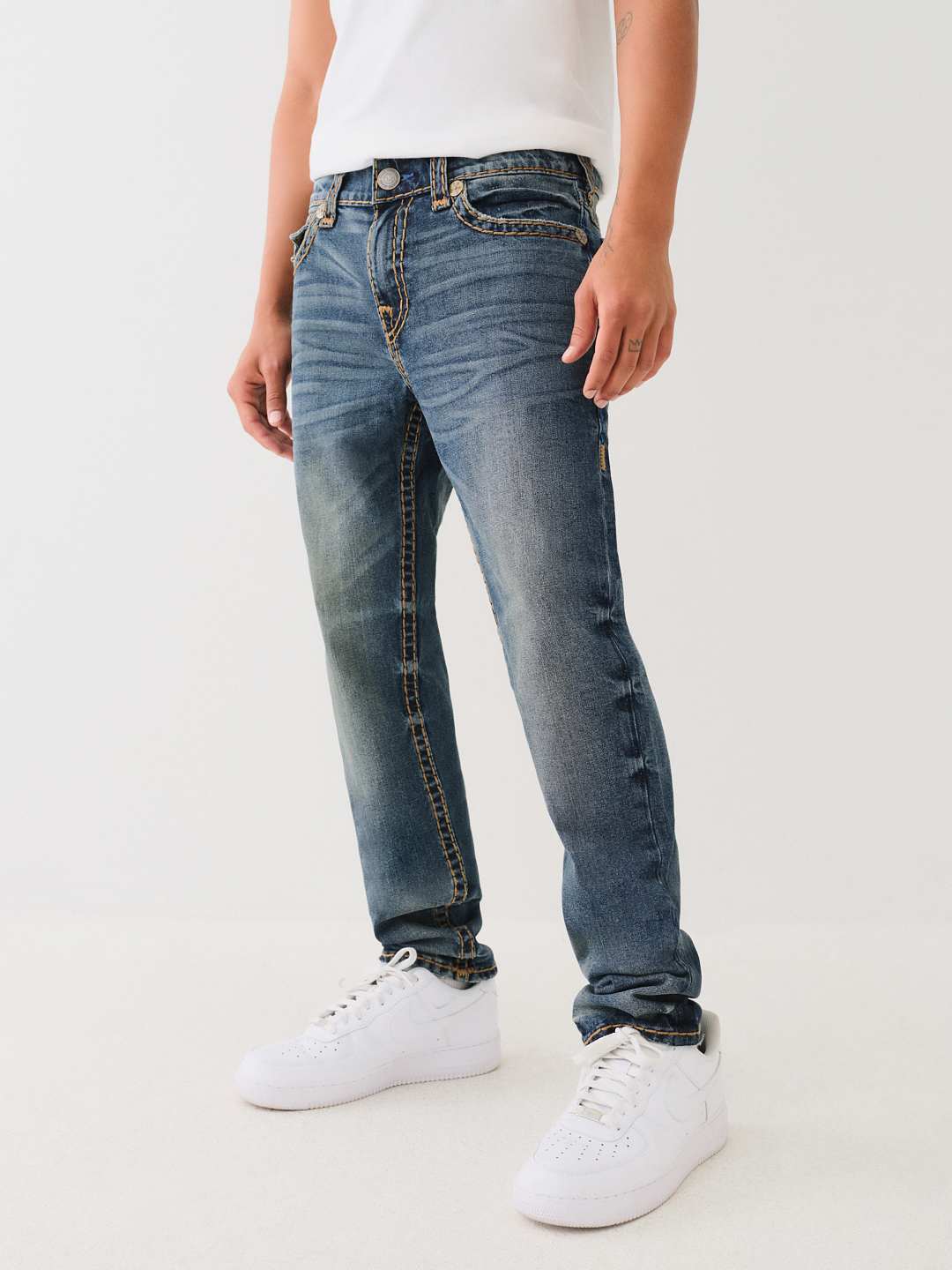 ROCCO SUPER T FLAP SKINNY JEAN 32"