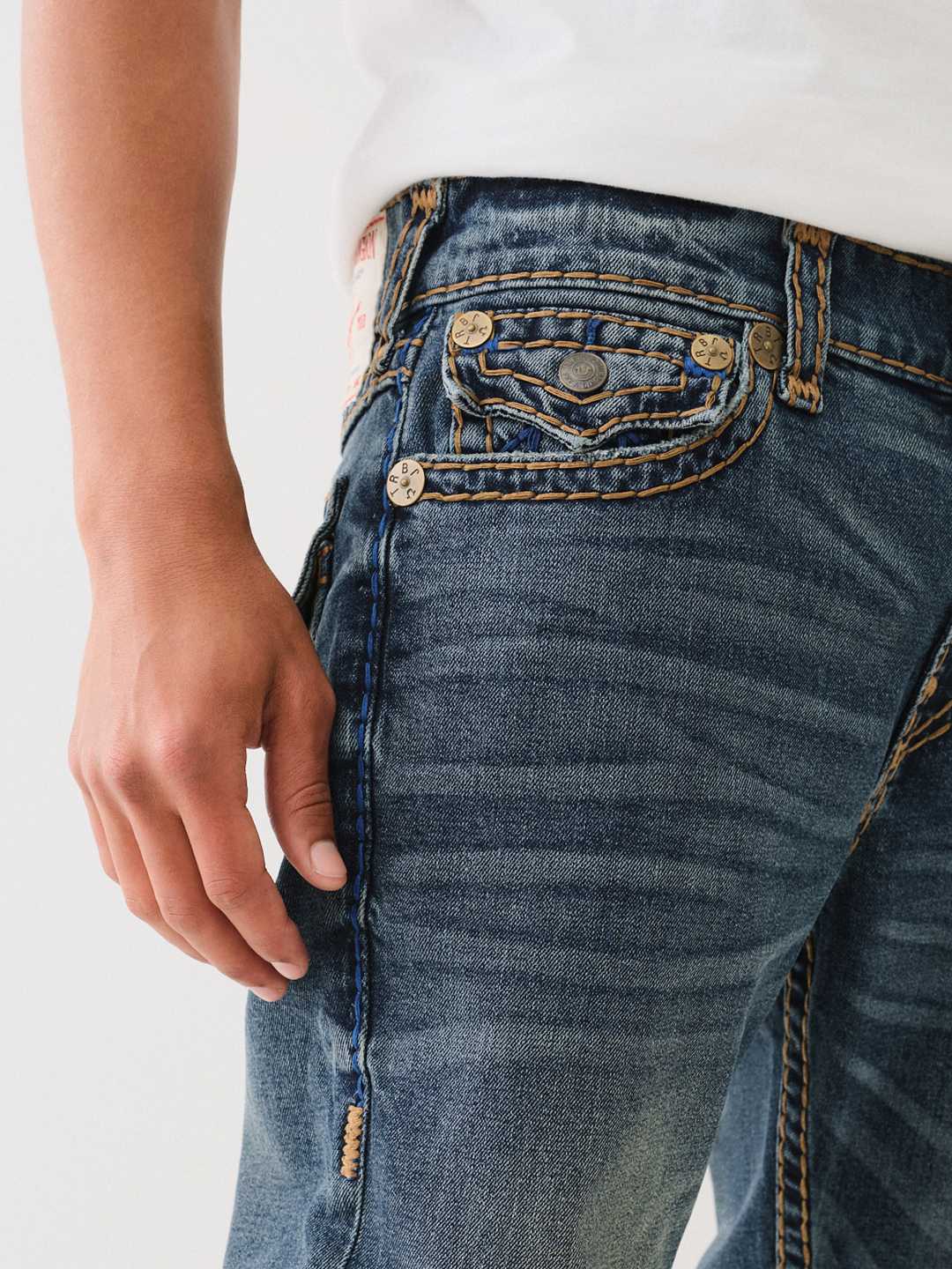 ROCCO SUPER T FLAP SKINNY JEAN 32"
