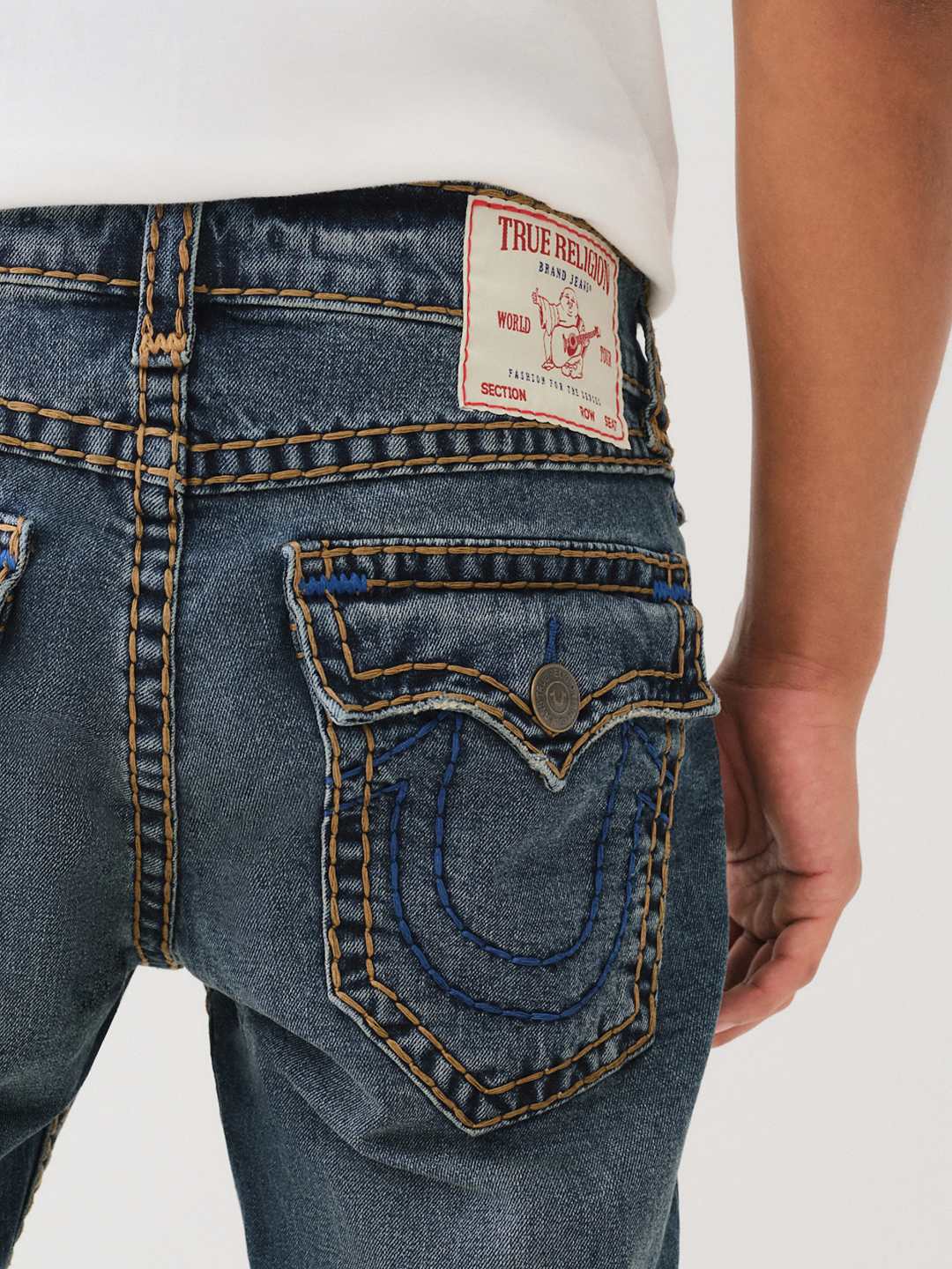 ROCCO SUPER T FLAP SKINNY JEAN 32"