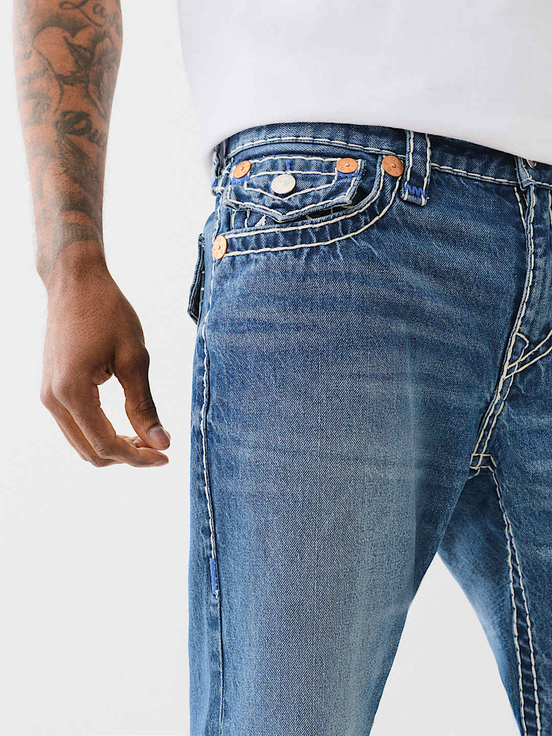 RICKY SUPER T FLAP STRAIGHT JEAN 