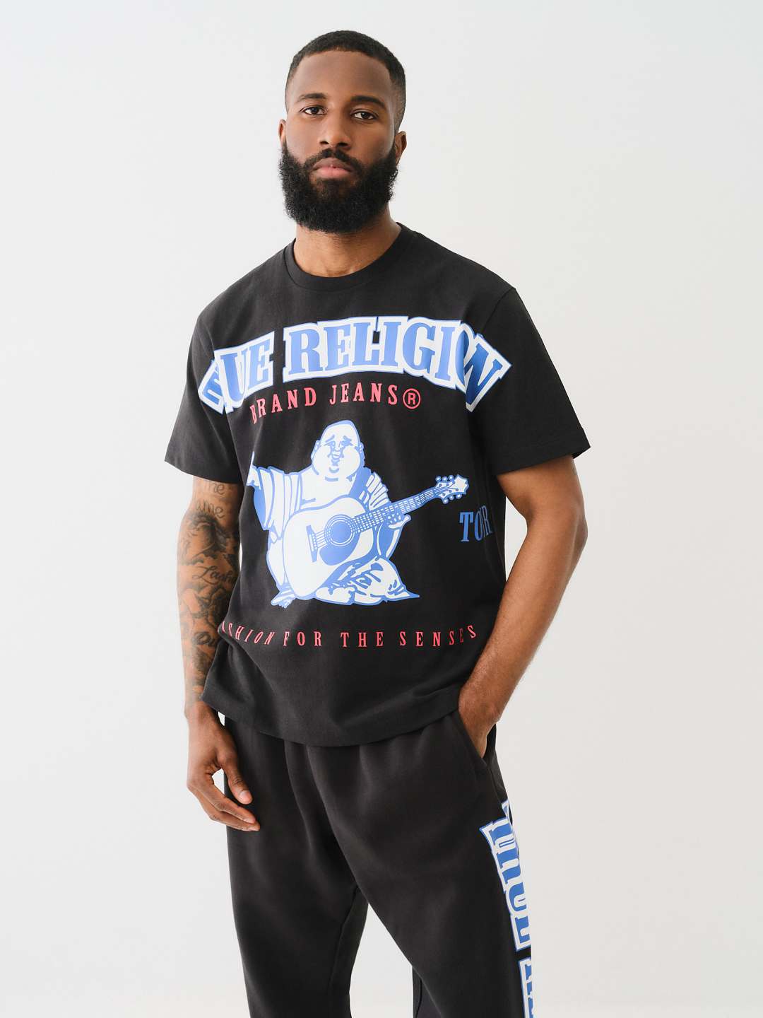 EXAGGERATED ICON CREW TEE, image 2