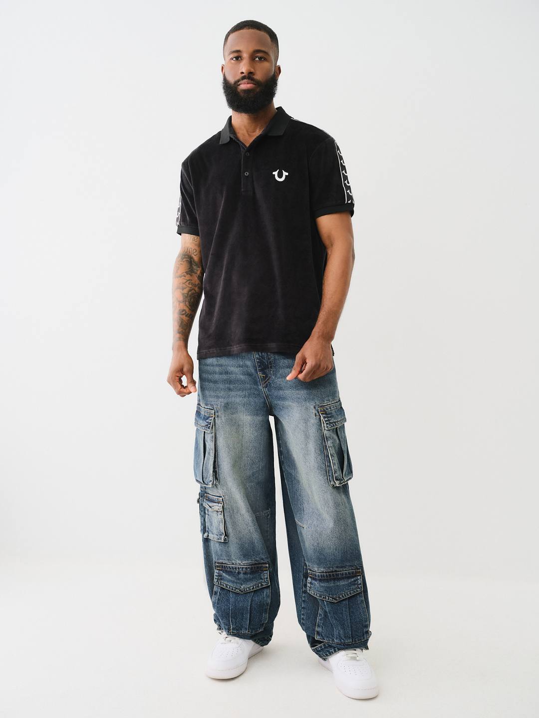 HORSESHOE VELOUR POLO SHIRT, image 5